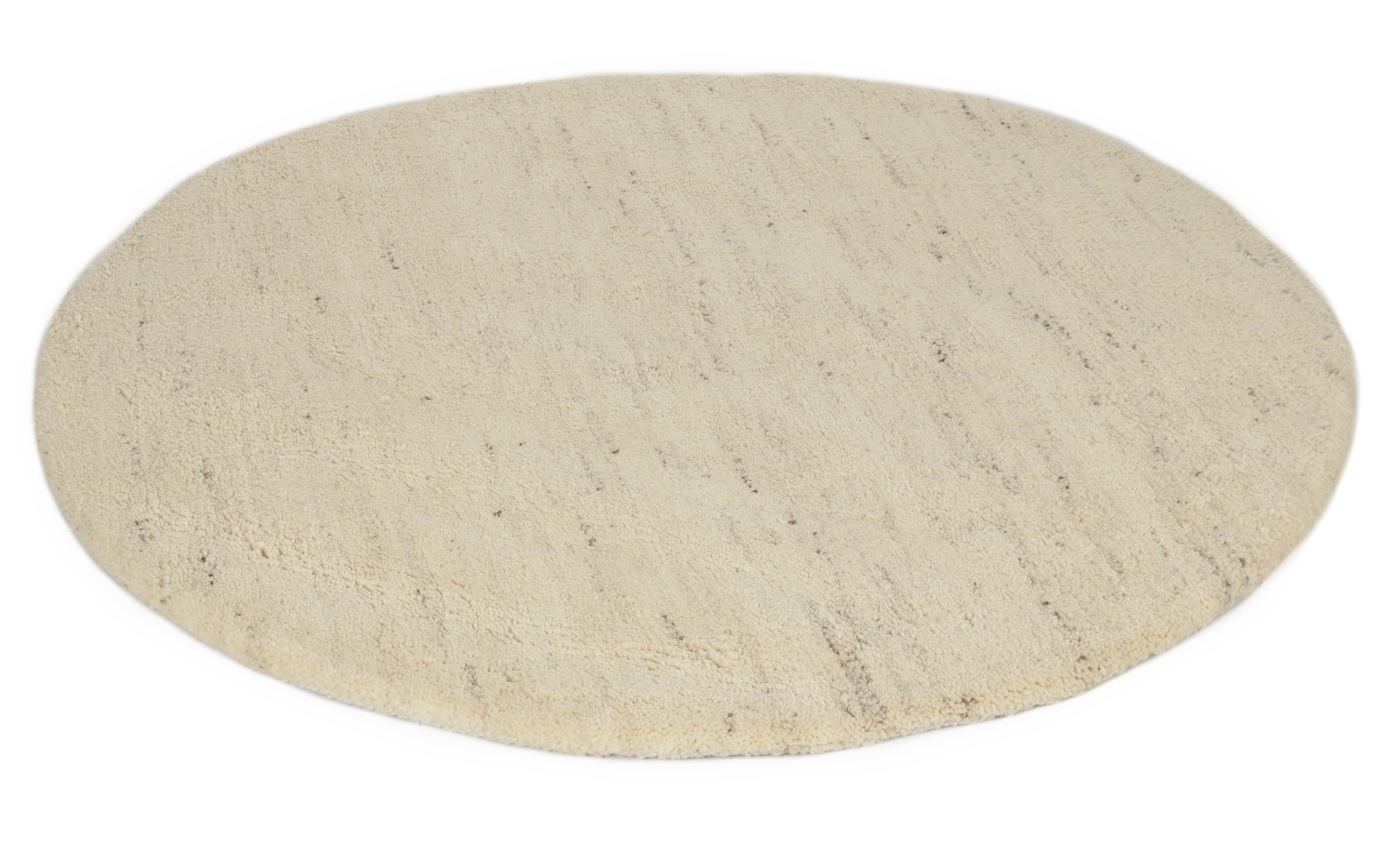 THEKO Wollteppich "Taza Royal" rund 24 mm Höhe echter Berber Teppich aus Ma günstig online kaufen