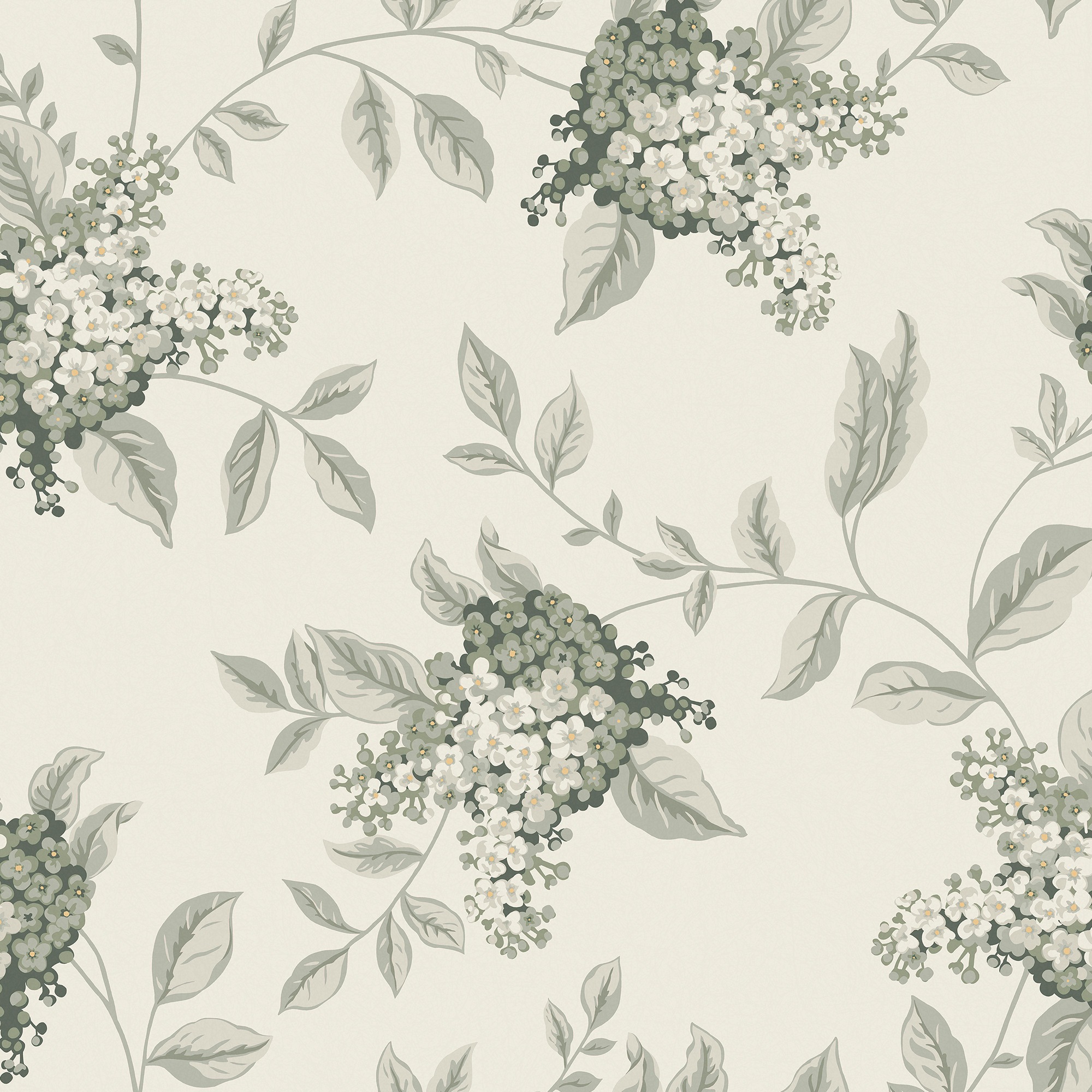LAURA ASHLEY Vliestapete »Portland Fern«, geblümt, 10mx52cm (ca. 5m2)