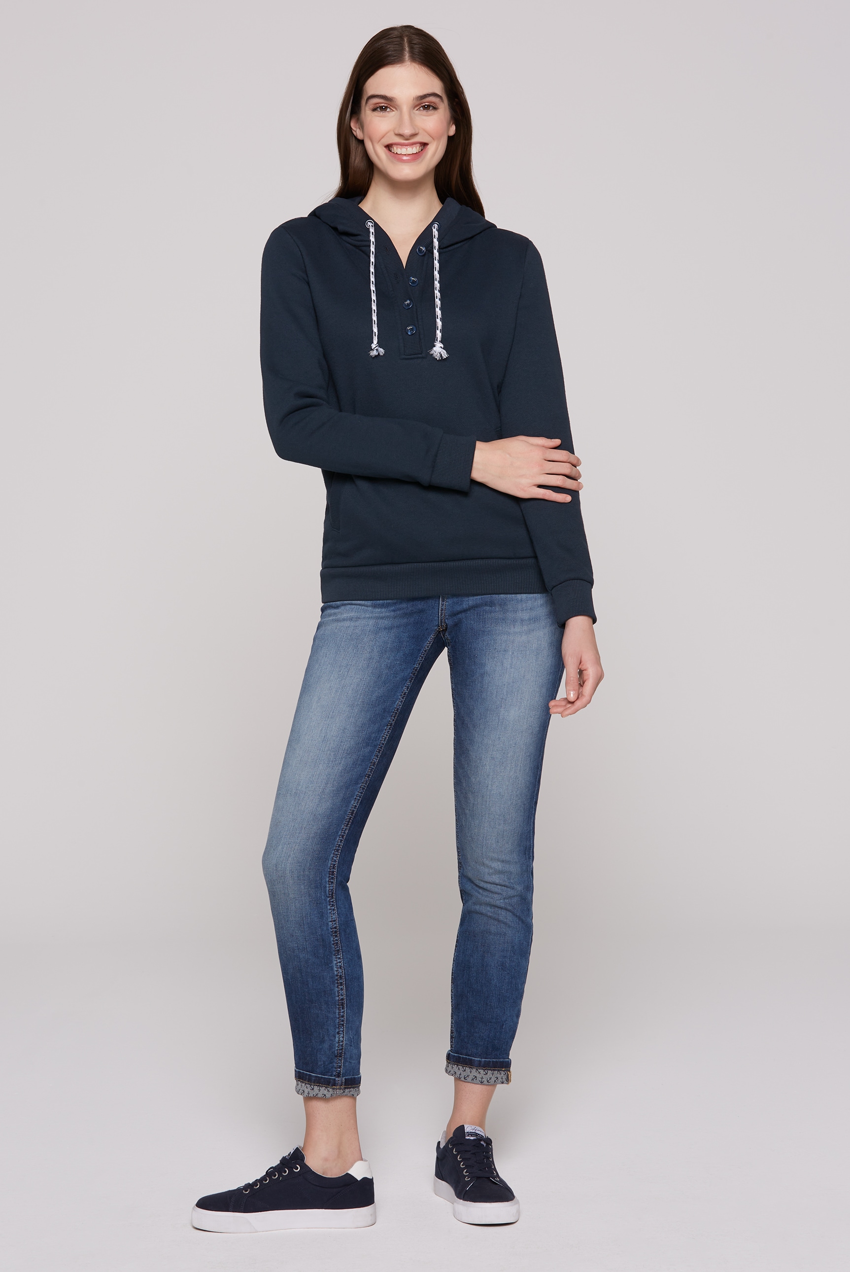 SOCCX Kapuzensweatshirt, mit Taschen