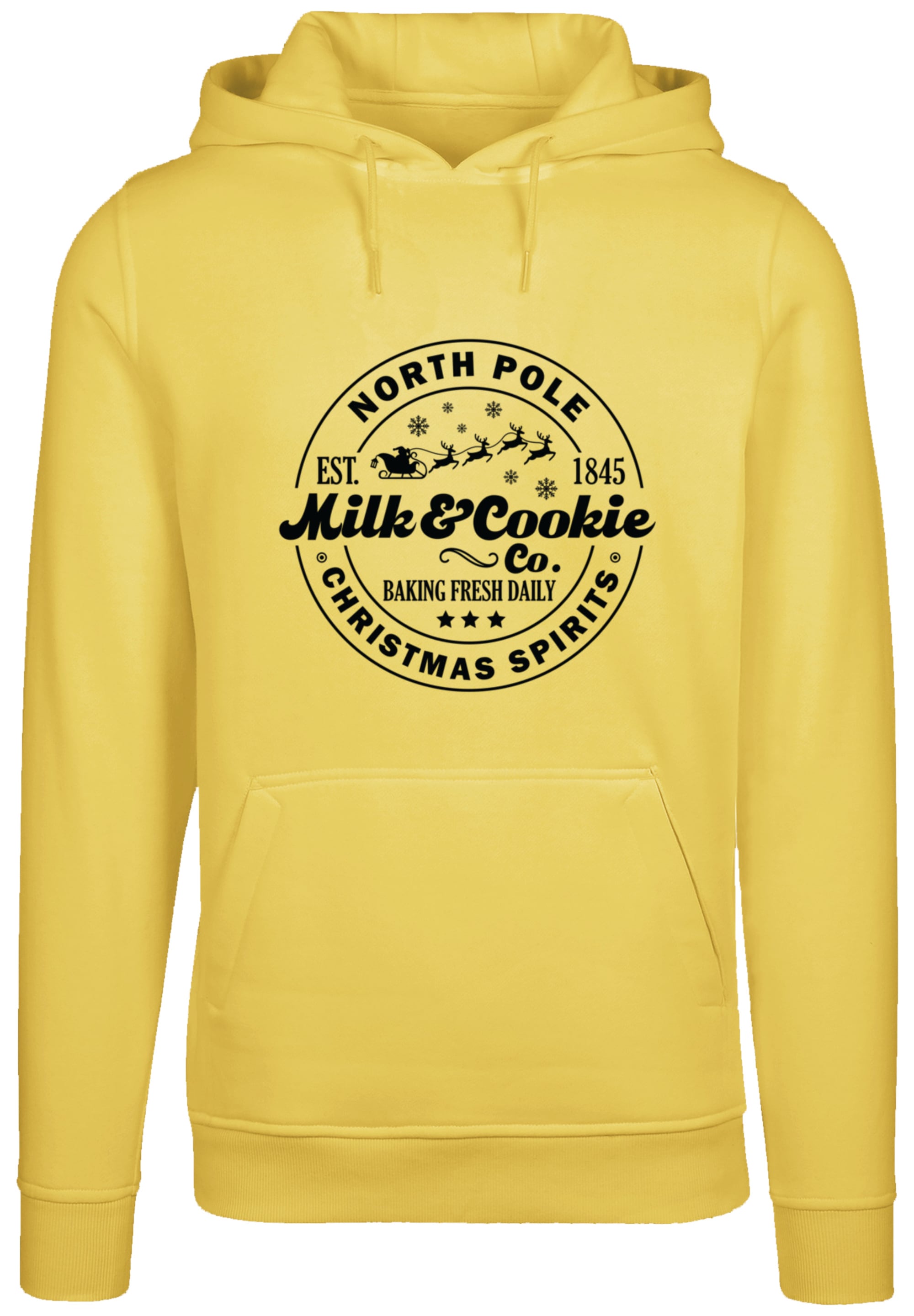 F4NT4STIC Kapuzenpullover "Milk and Cookie Bakery Retro Christmas Sign", Pr günstig online kaufen