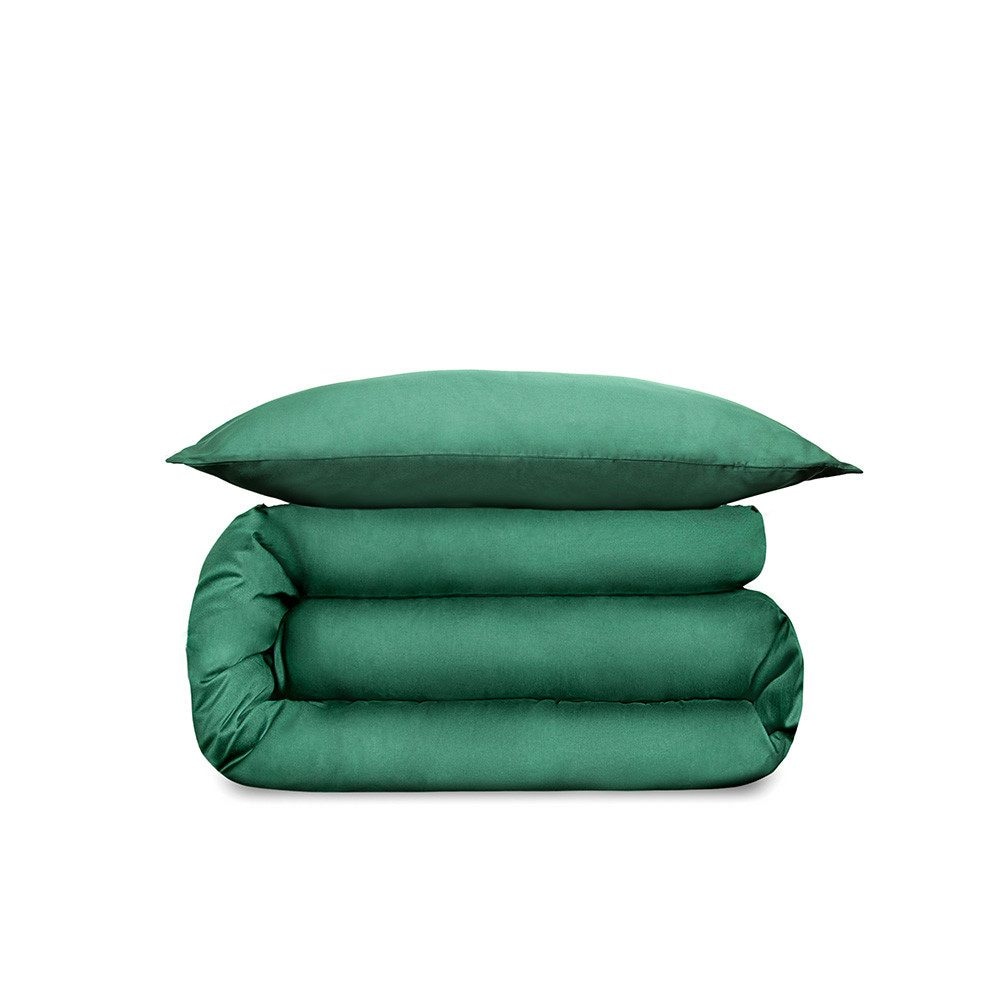 Wolkenfeld Bettwäsche »Edel Mako-Satin Bettwäsche, unfassbar weich« 2 Stk. tlg. 135x200 cm, 155x220 & Übergrößen I inkl. Kissenbezüge 80x80 I Uni