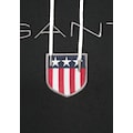 Gant Kapuzensweatshirt »Shield Sweat Hoodie«, plakative Gant-Stickerei