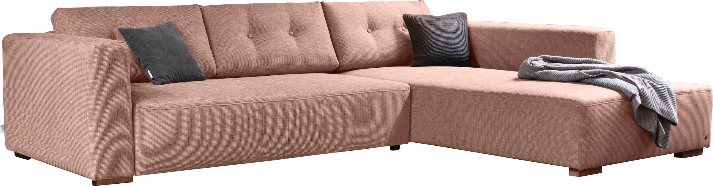 TOM TAILOR HOME Ecksofa »HEAVEN CHIC XL«, aus der COLORS COLLECTION, wahlweise mit Bettfunktion & Bettkasten