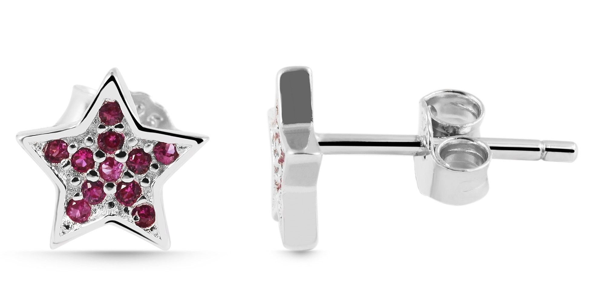 Adelia´s Paar Ohrhänger "Damen Ohrringe – Ohrstecker aus 925 Silber mit Zir günstig online kaufen