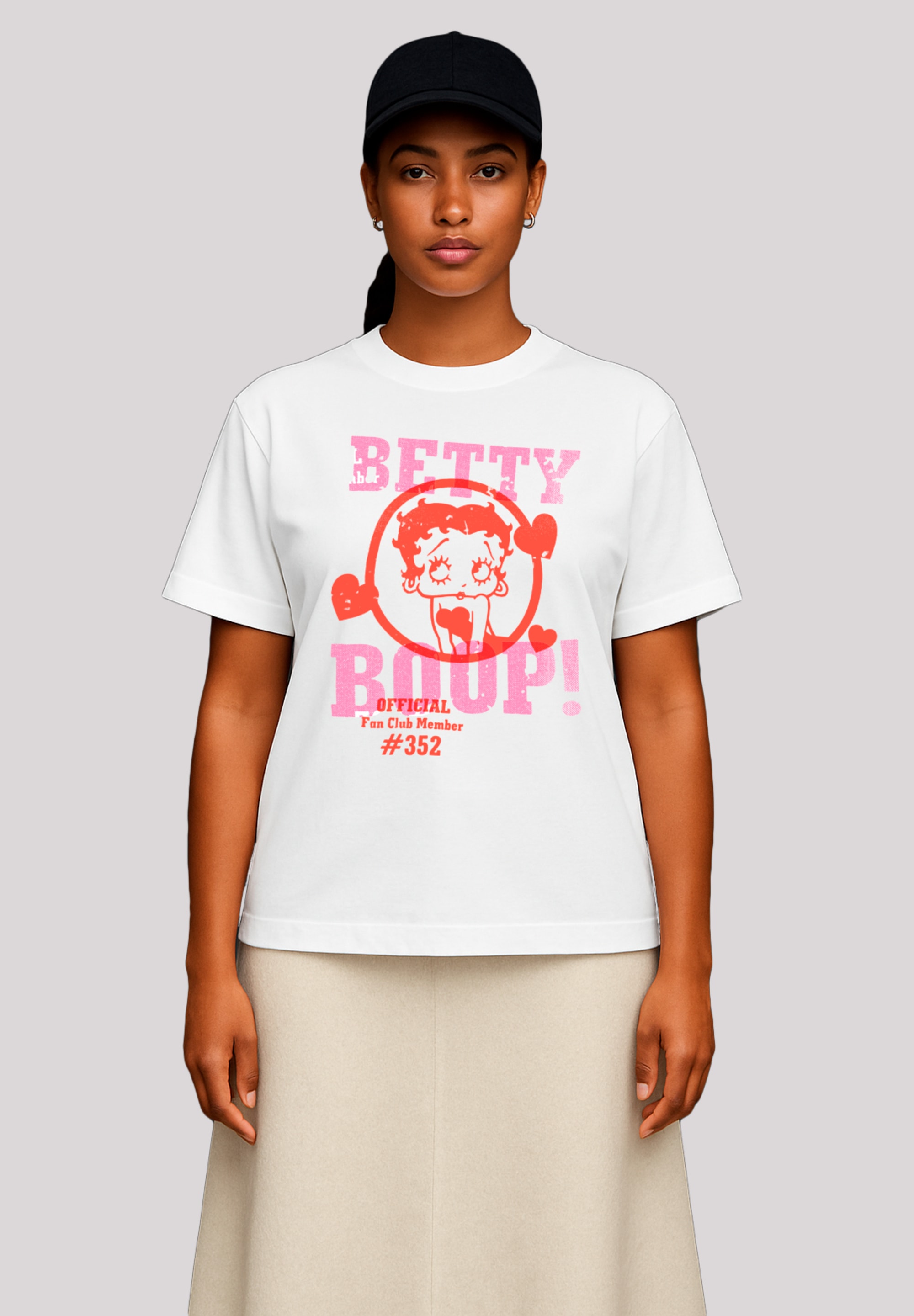 F4NT4STIC T-Shirt "Betty Boop Official Fan Club Member", Premium Qualität günstig online kaufen