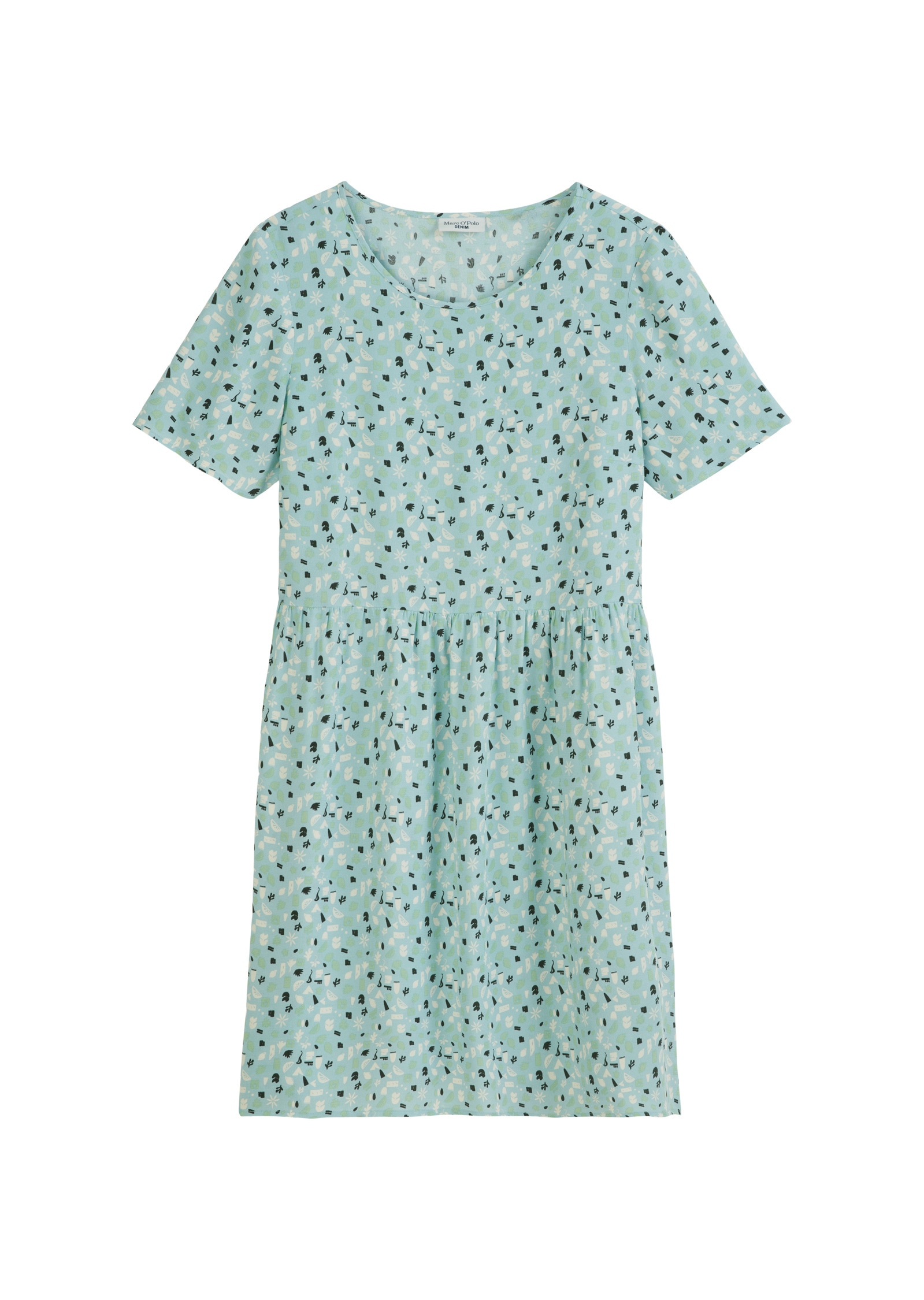 Marc O'Polo DENIM Druckkleid »aus LENZING™ ECOVERO™«