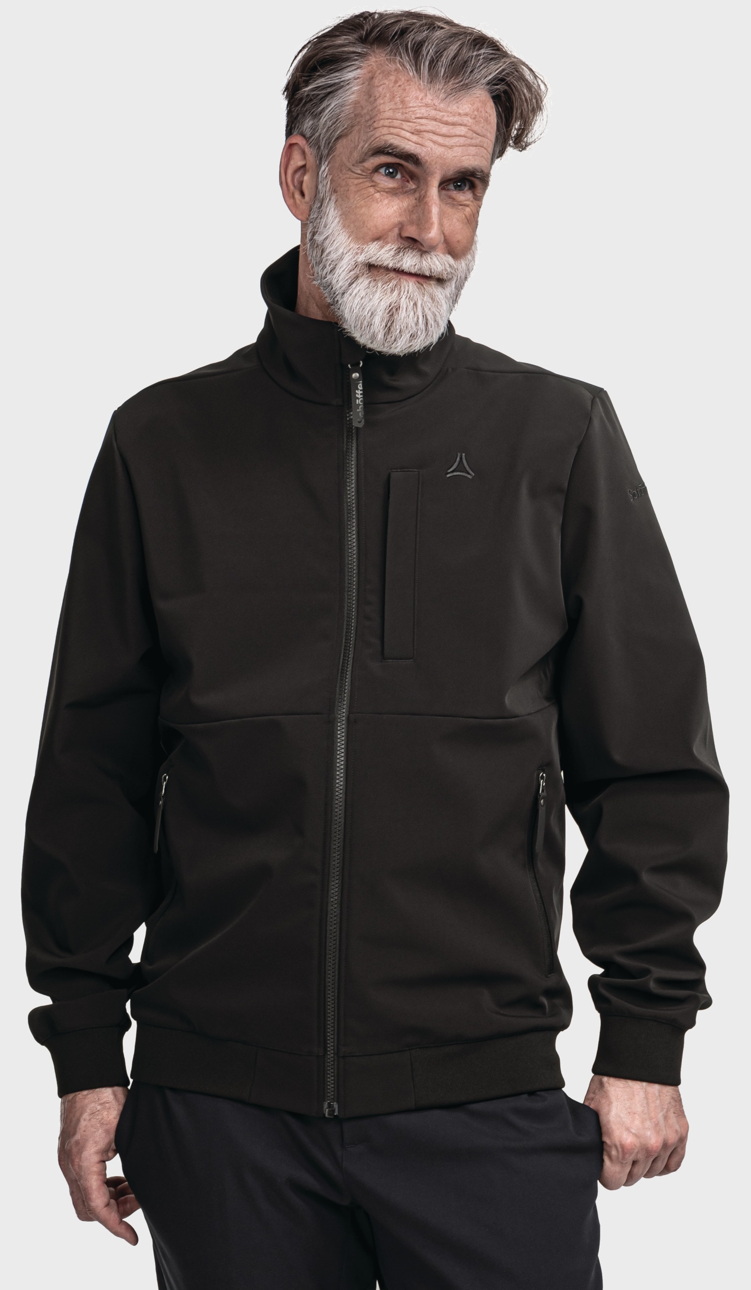 Schöffel Outdoorjacke »Urban Softshell Jk Style Suavio MNS« ohne Kapuze