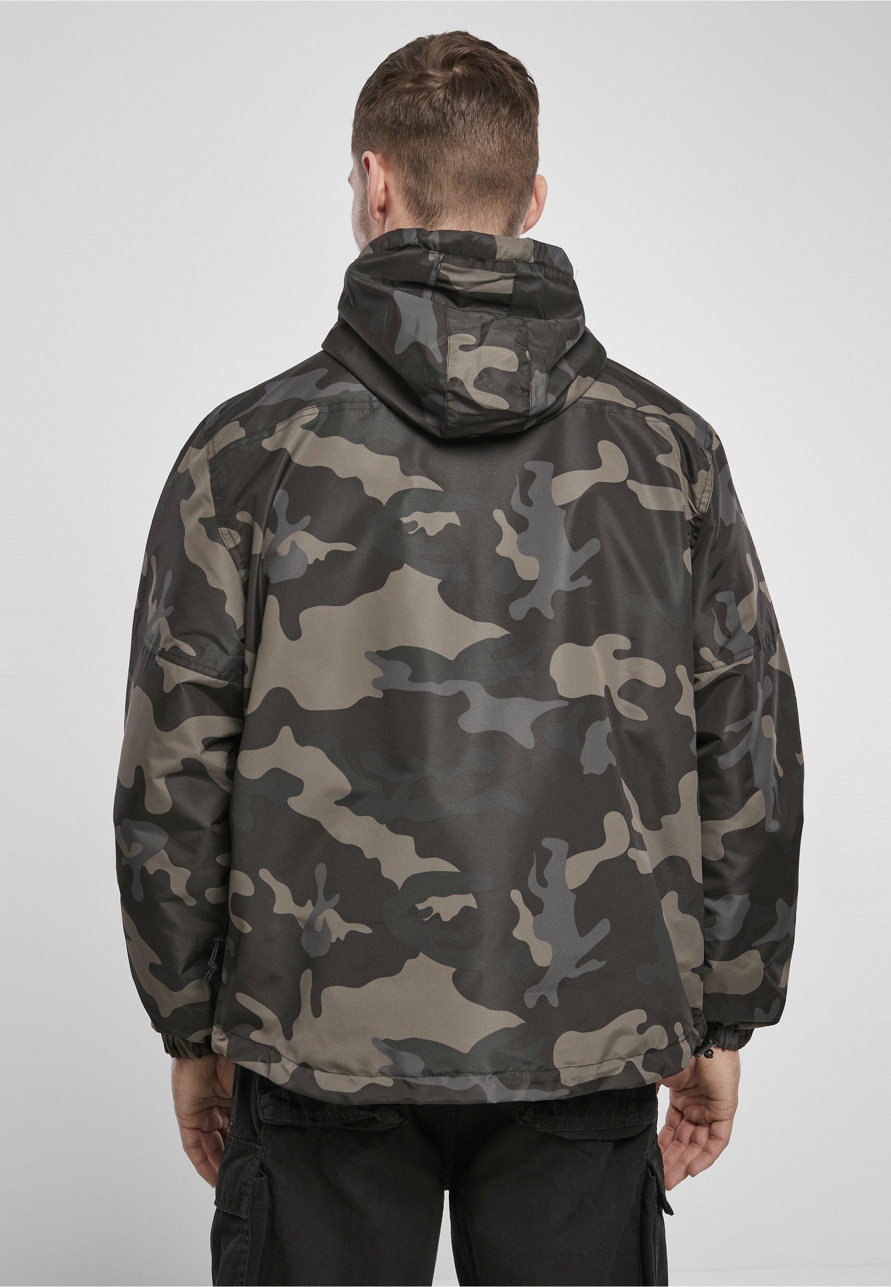 Brandit Allwetterjacke »Brandit Herren Summer Pull Over Jacket« 1 Stk. tlg. mit Kapuze