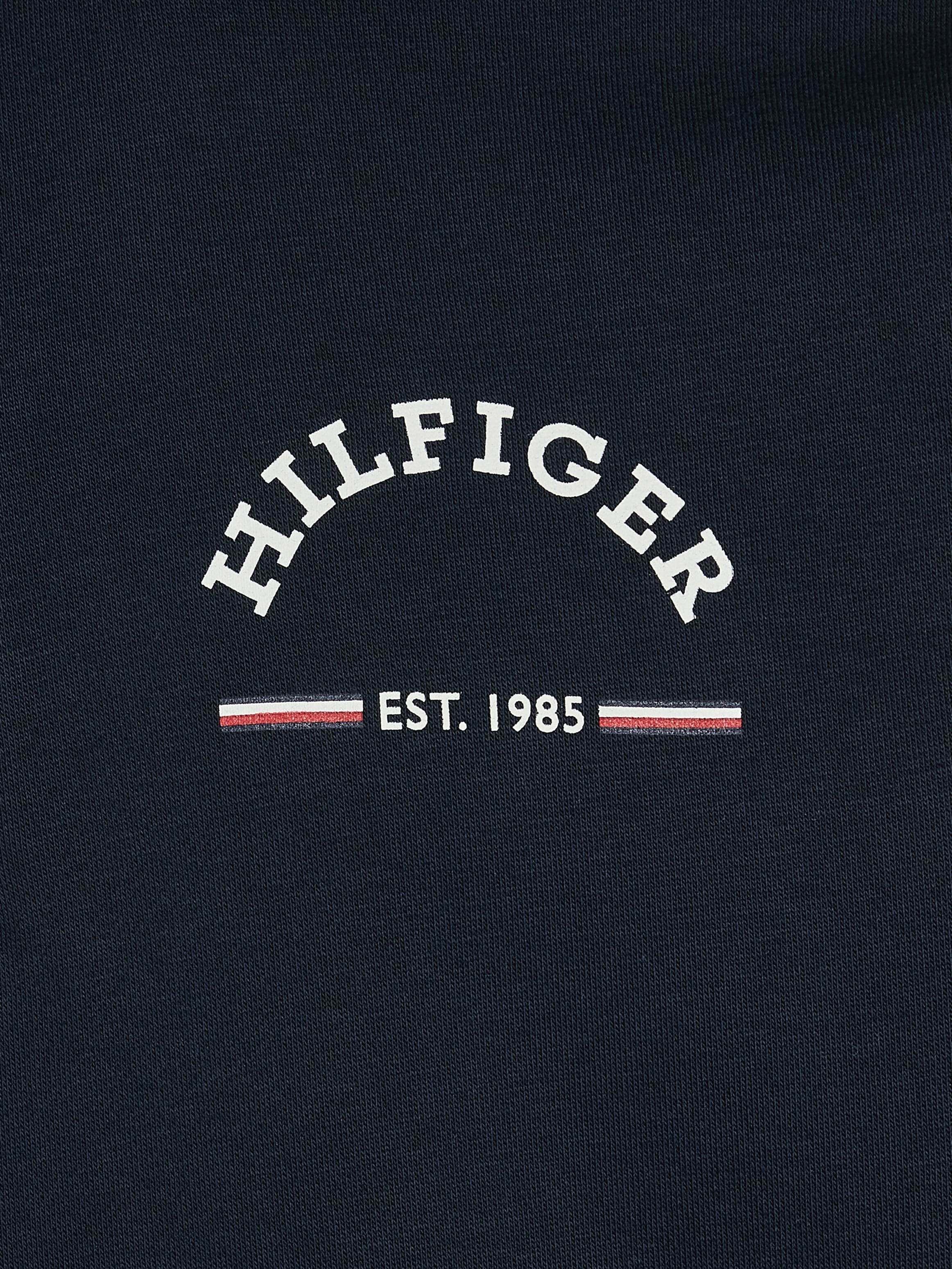 Tommy Hilfiger Sweatshirt »ROUNDALL STAND COLLAR ZIP«, mit Stehkragen und Reißverschluss