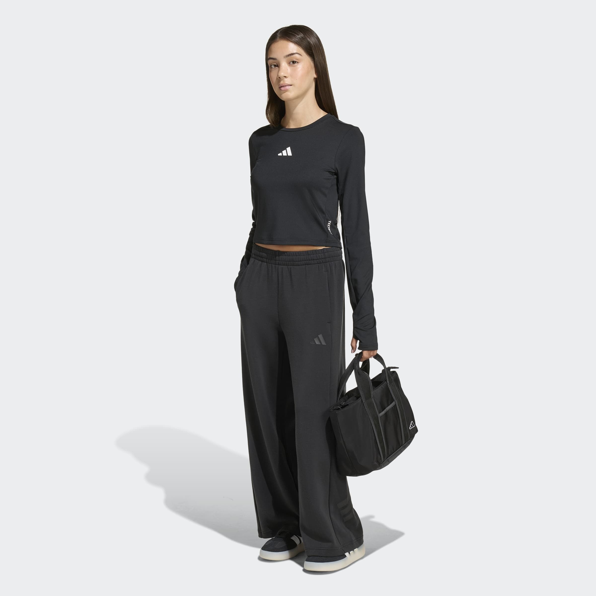 adidas Sportswear Funktionsshirt »JG TF CROP LS«