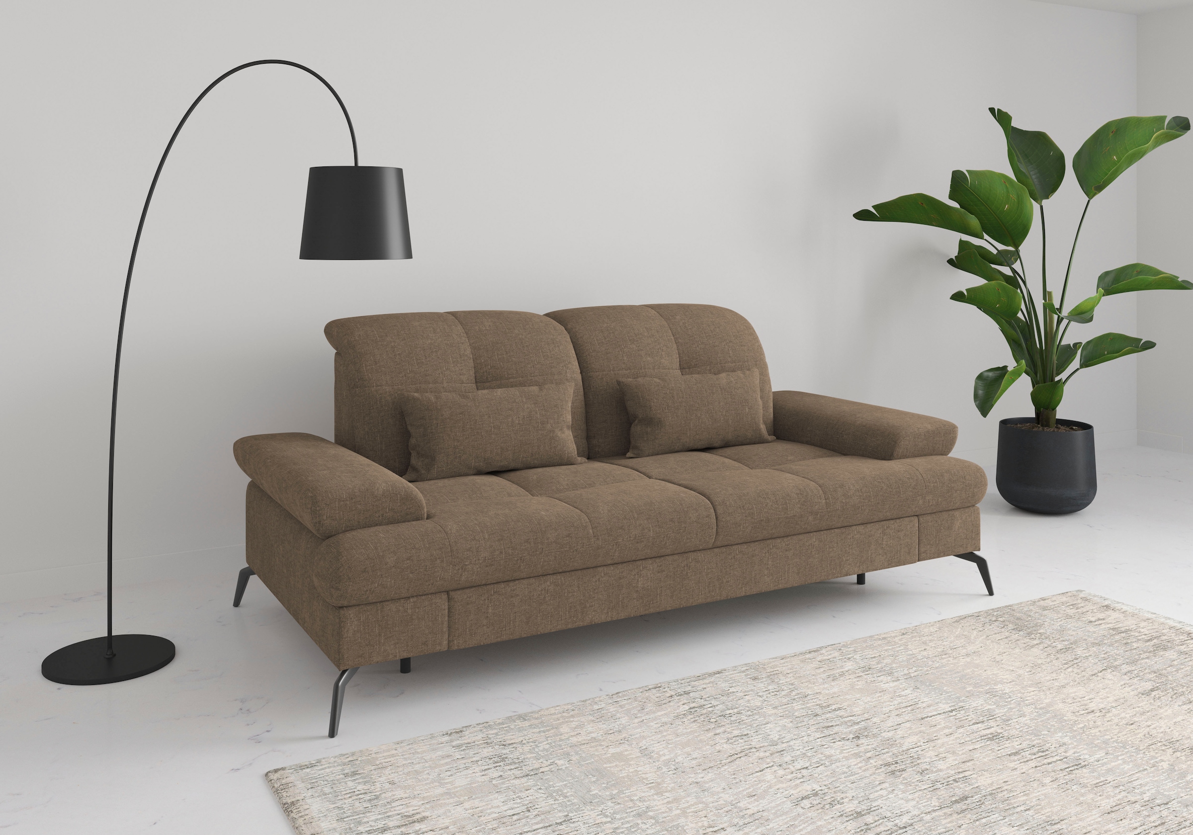 sit&more 2,5-Sitzer "Amica, inkl. Sitztiefenverstellung und Armteilverstell günstig online kaufen