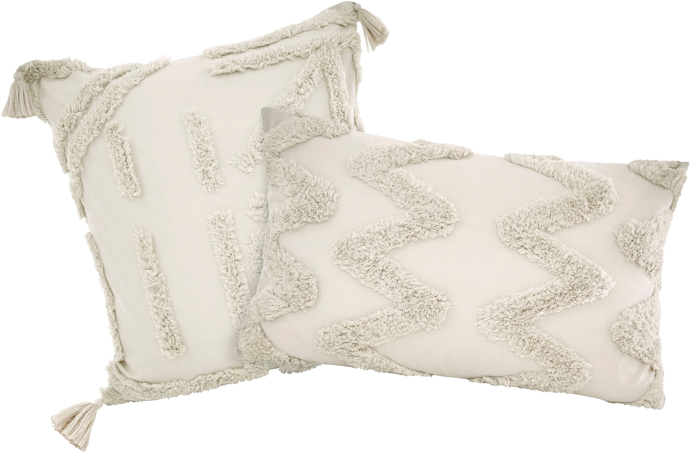 LeGer Home by Lena Gercke Dekokissen "Marusha" Kissenhüllen, 2 Stück (30x50 günstig online kaufen