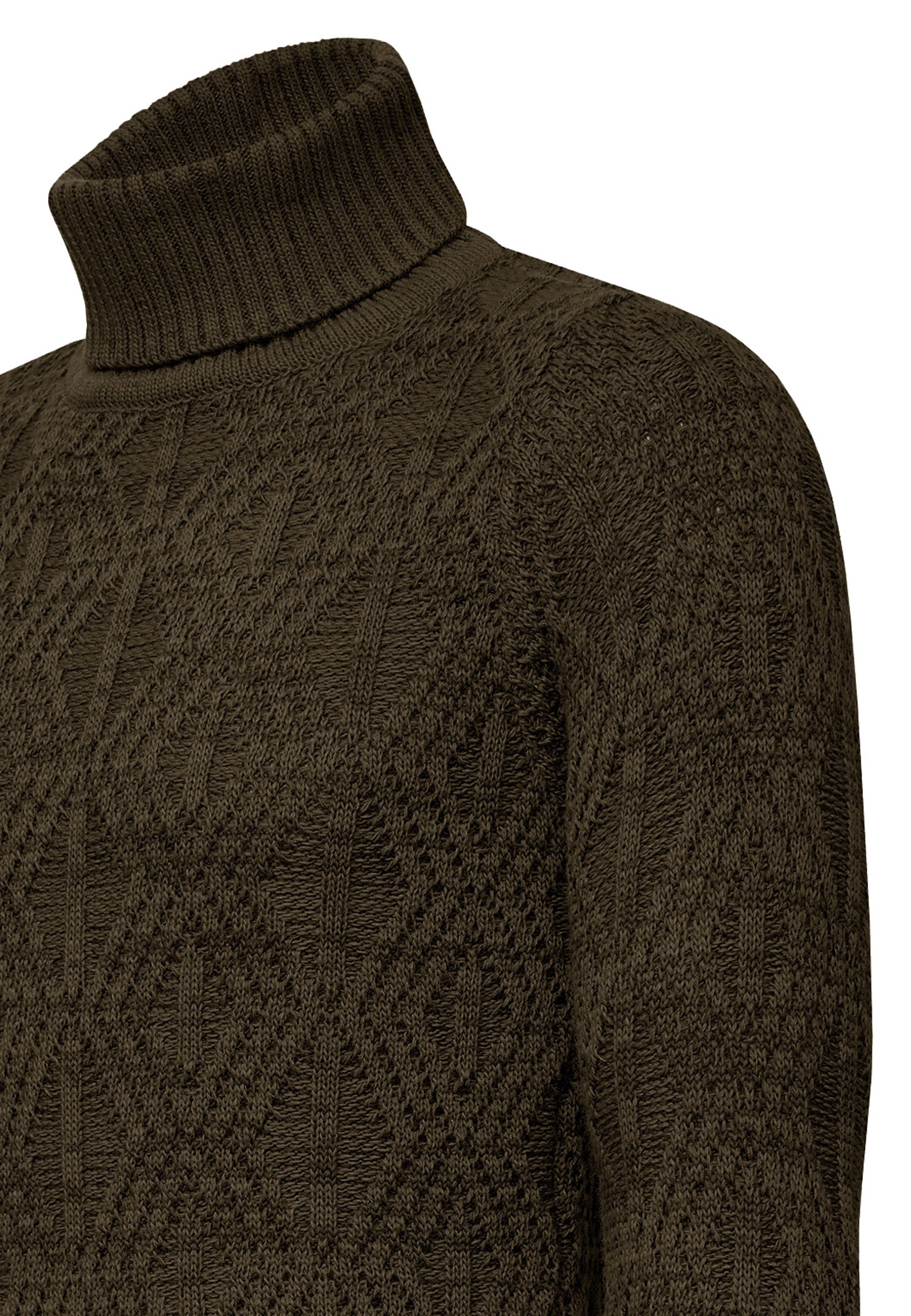 Rusty Neal Rollkragenpullover, in modischem Design