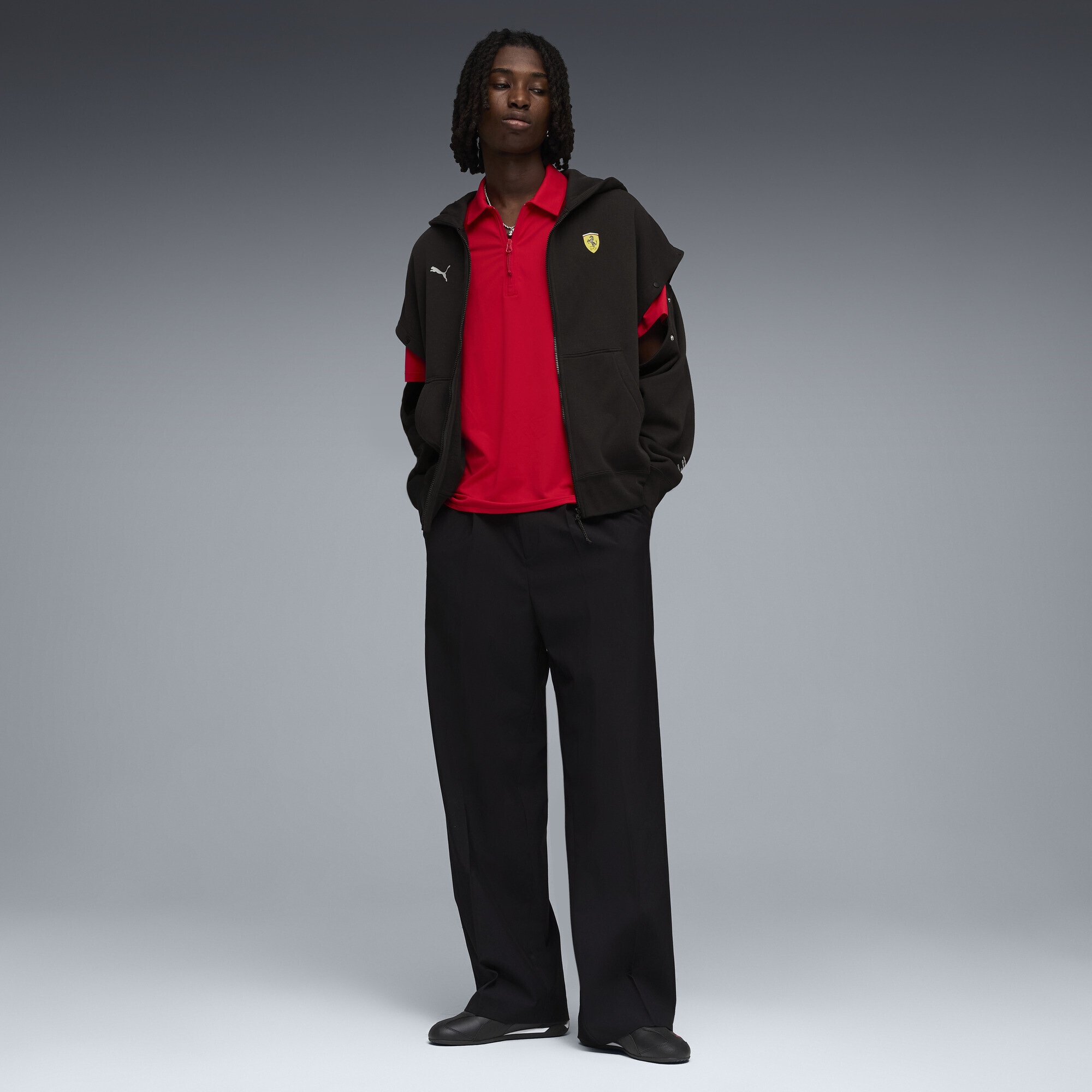 PUMA Poloshirt »Scuderia Ferrari Cloudspun Polo Herren«