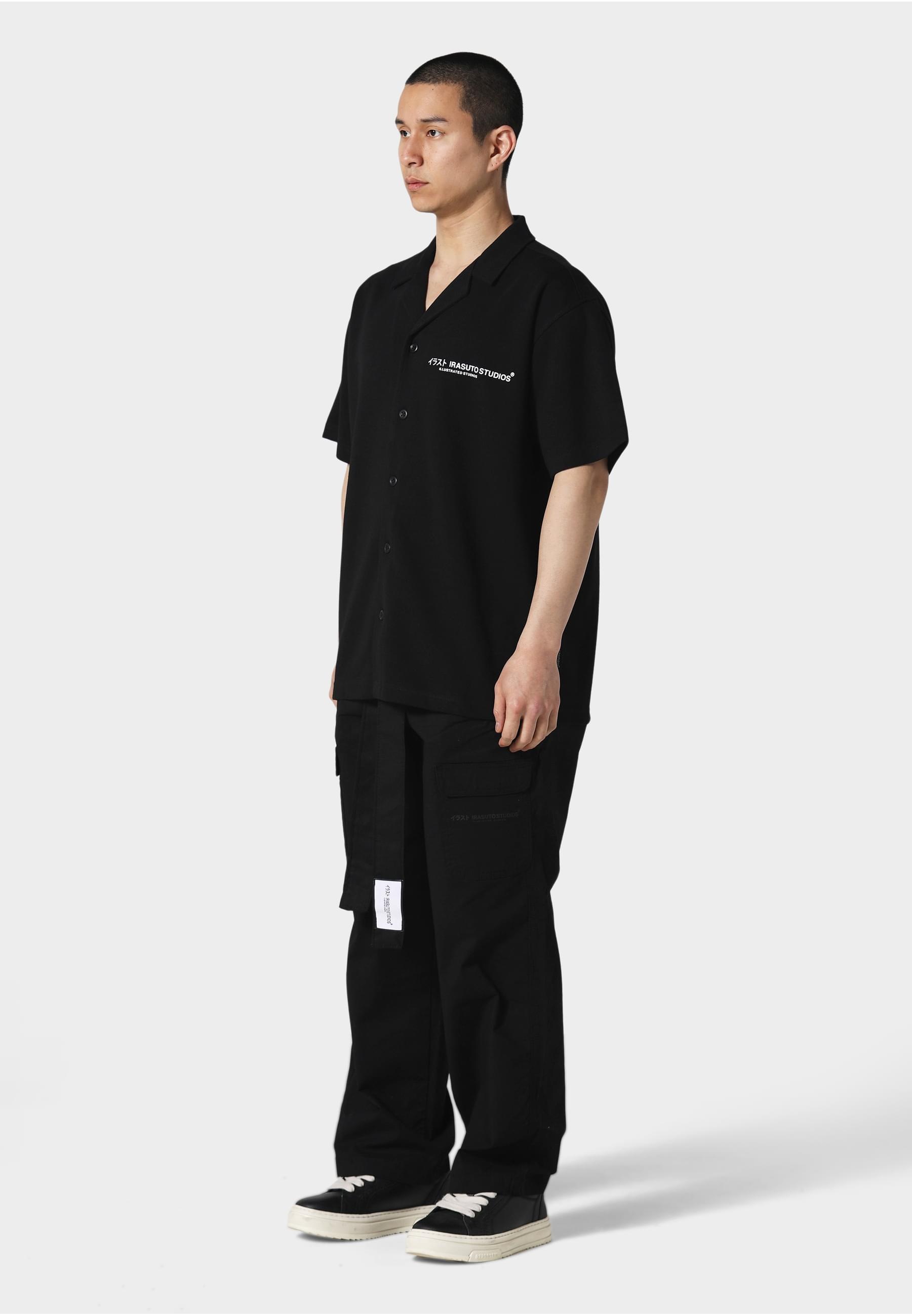 Irasuto Studios Langarmhemd »Irasuto Studios CUBAN SHIRT«, (1 tlg.)
