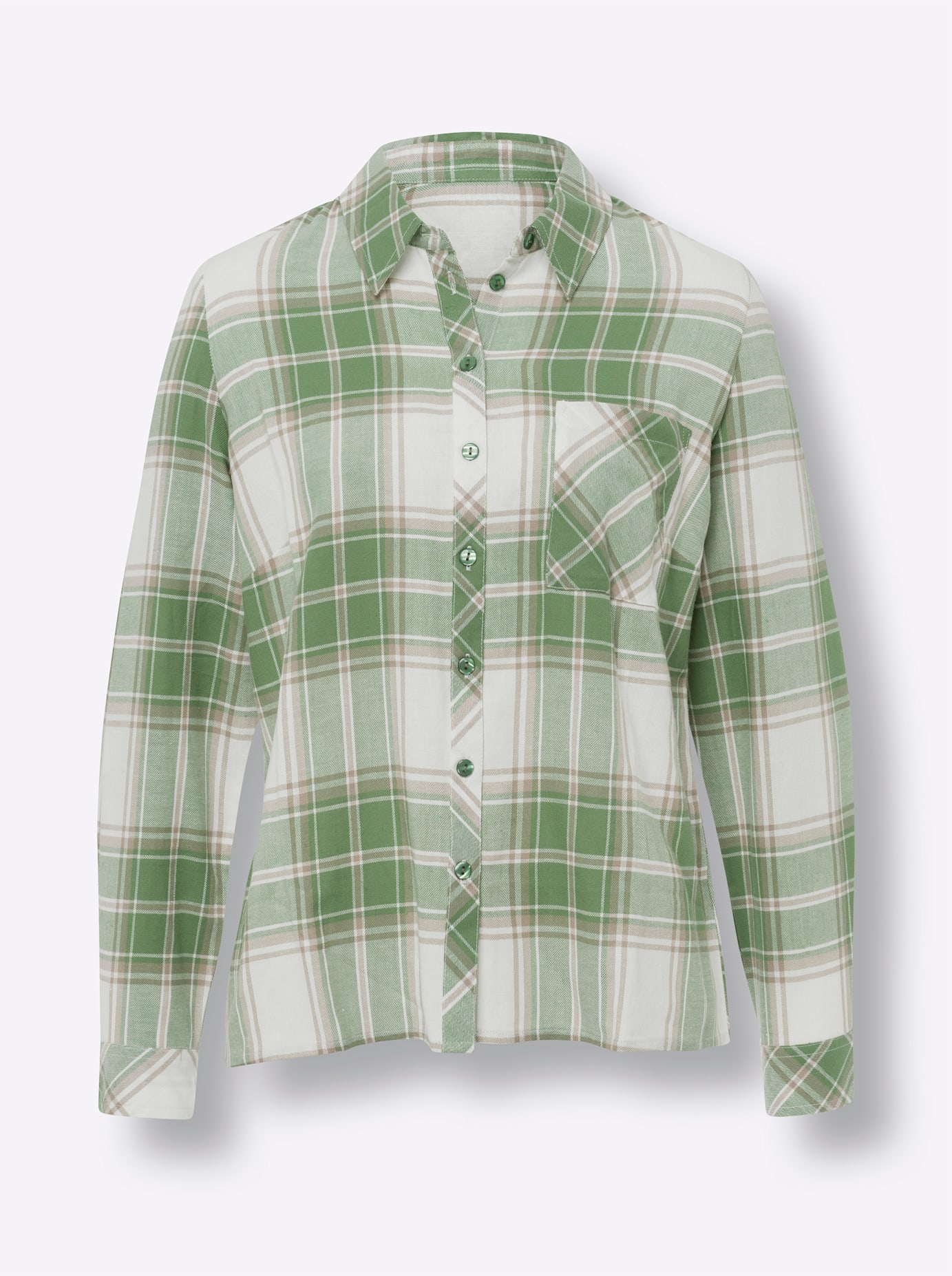 Thumbnail - Classic Basics Flanellbluse