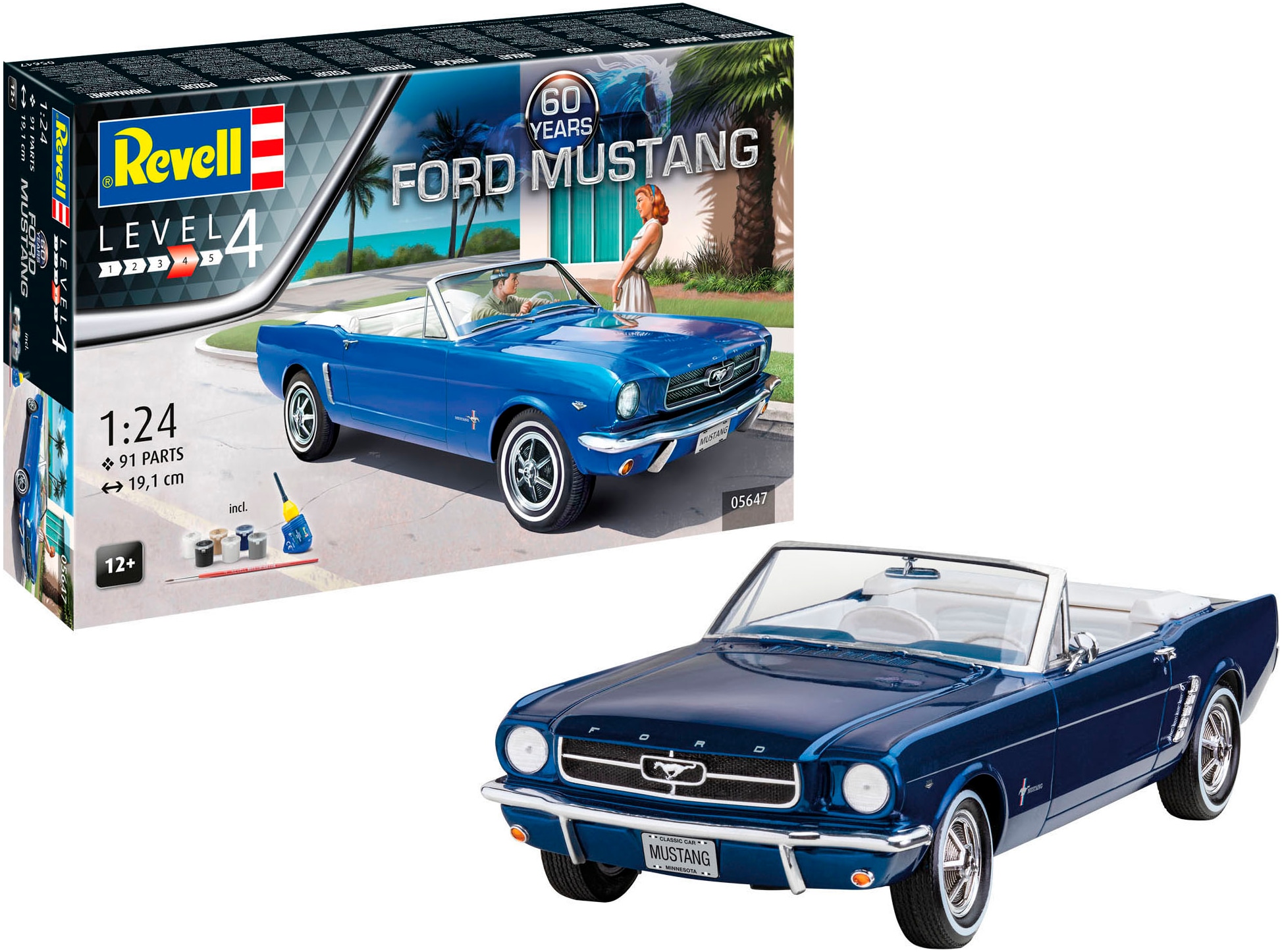 Modellbausatz »Geschenkset 60 Jahre Ford Mustang«