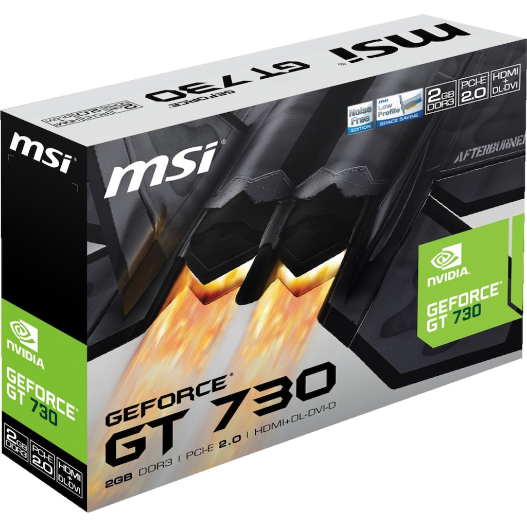 MSI Grafikkarte »GeForce GT 730«, 2 GB, GDDR3