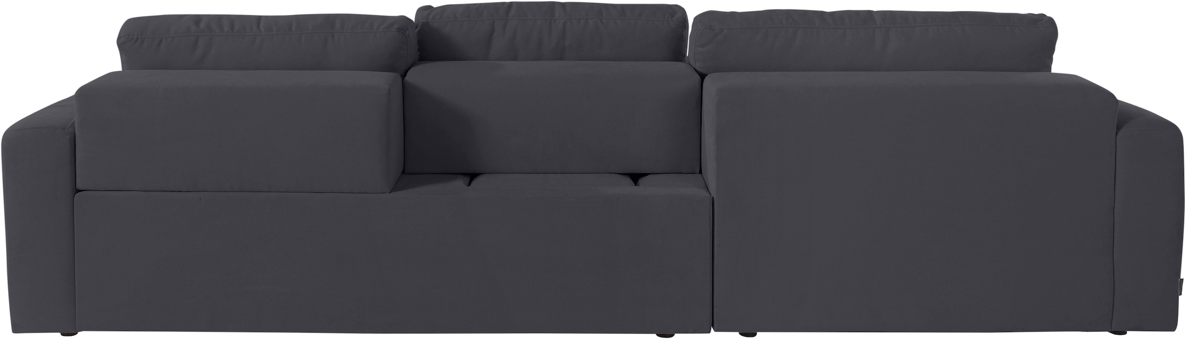 Places of Style Ecksofa »Bloomfield, L-Form«, extra tiefe Sitzfläche, wahlweise mit Sitztiefenverstellung