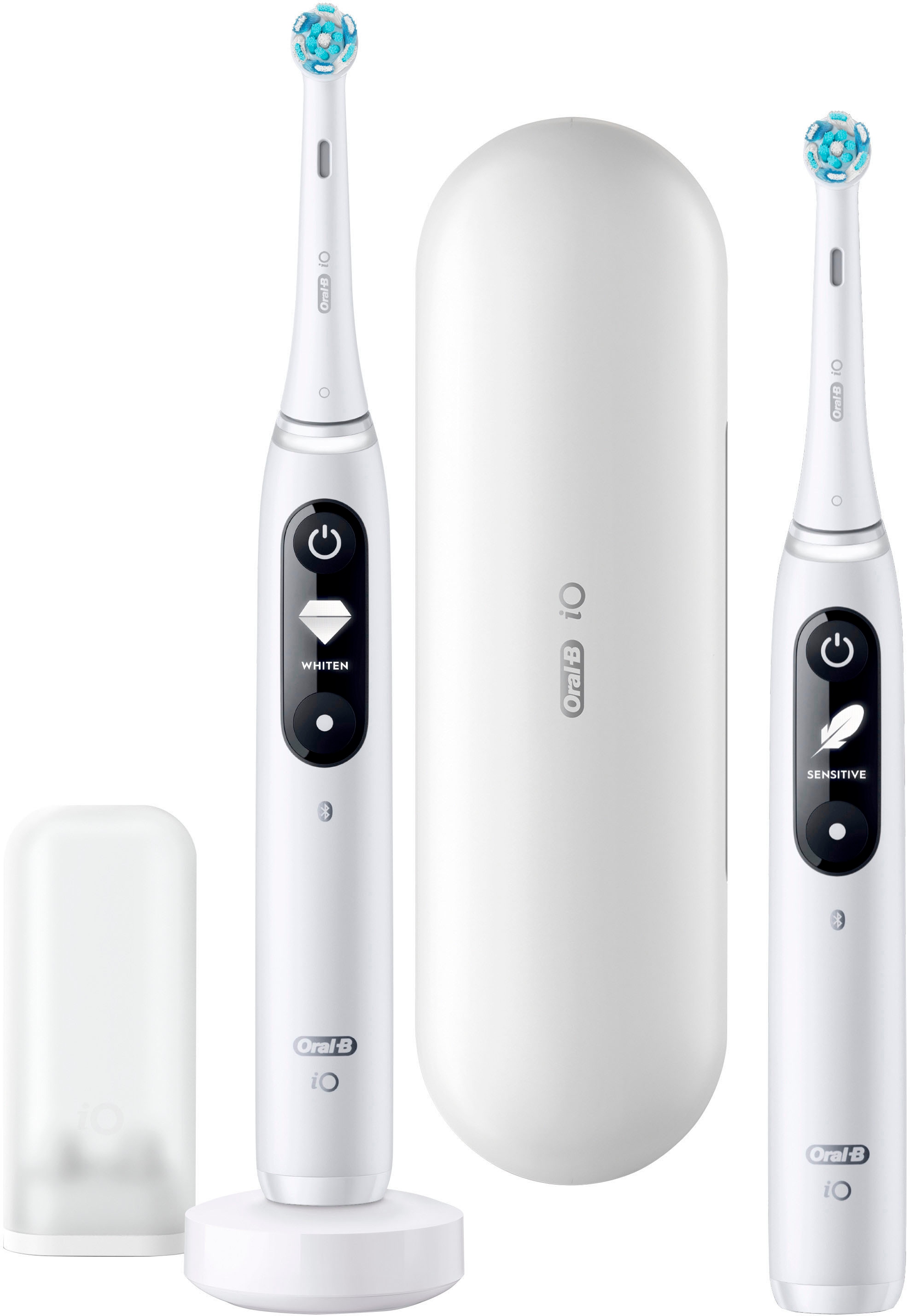 Oral B Elektrische Zahnbürste »iO Series 7N mit 2. Handstück«, 2 St.  Aufsteckbürsten, Magnet-Technologie bestellen | BAUR