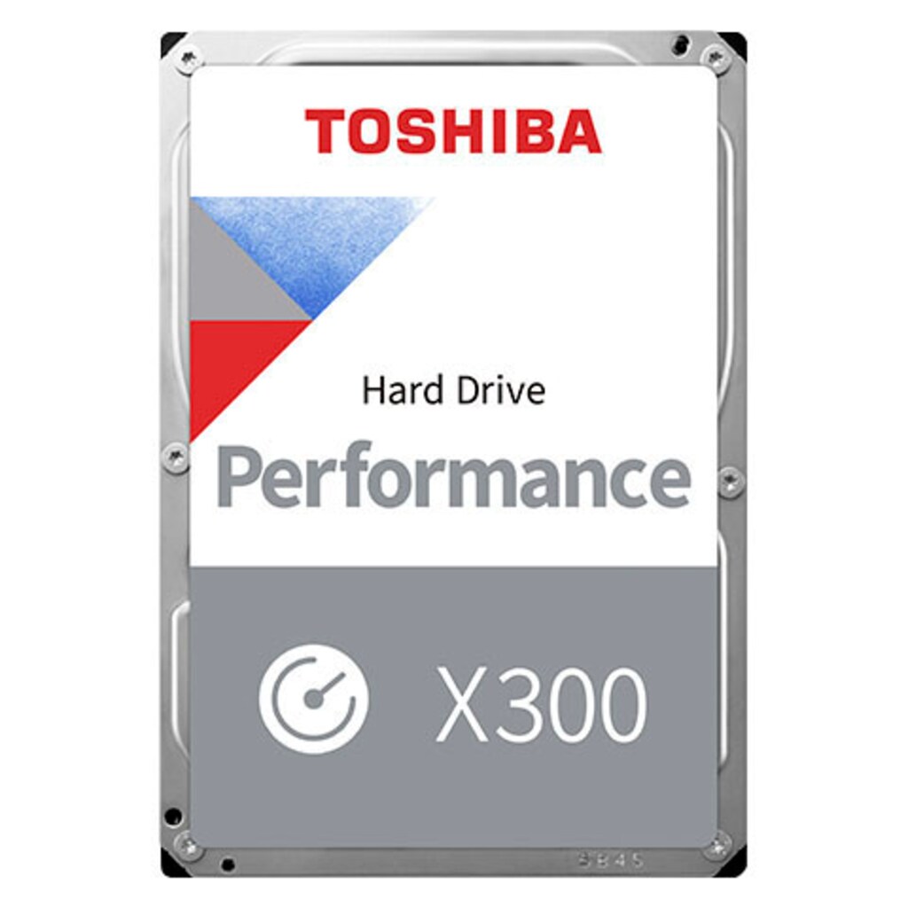 Toshiba HDD-Festplatte »X300 Performance 6TB Kit«, 3,5 Zoll, Bulk