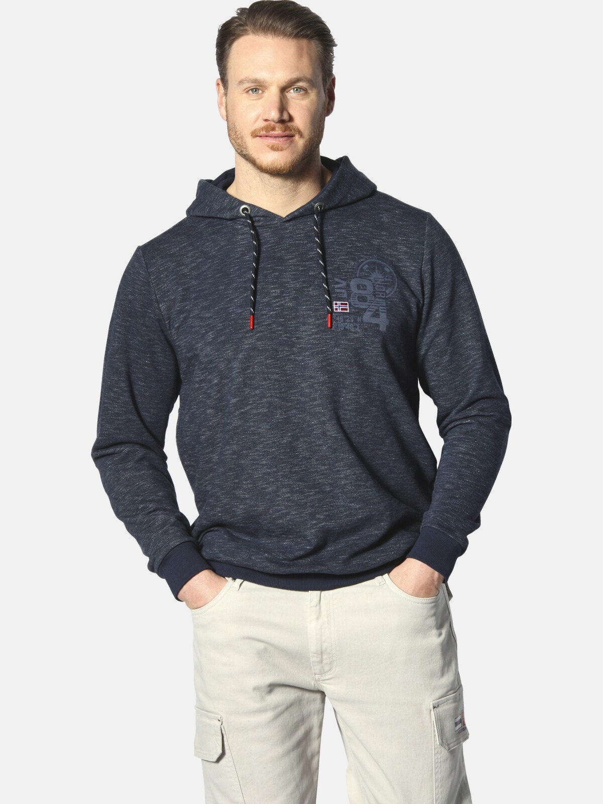 Jan Vanderstorm Kapuzensweatshirt "Doppelpack Sweatshirt AMUND"