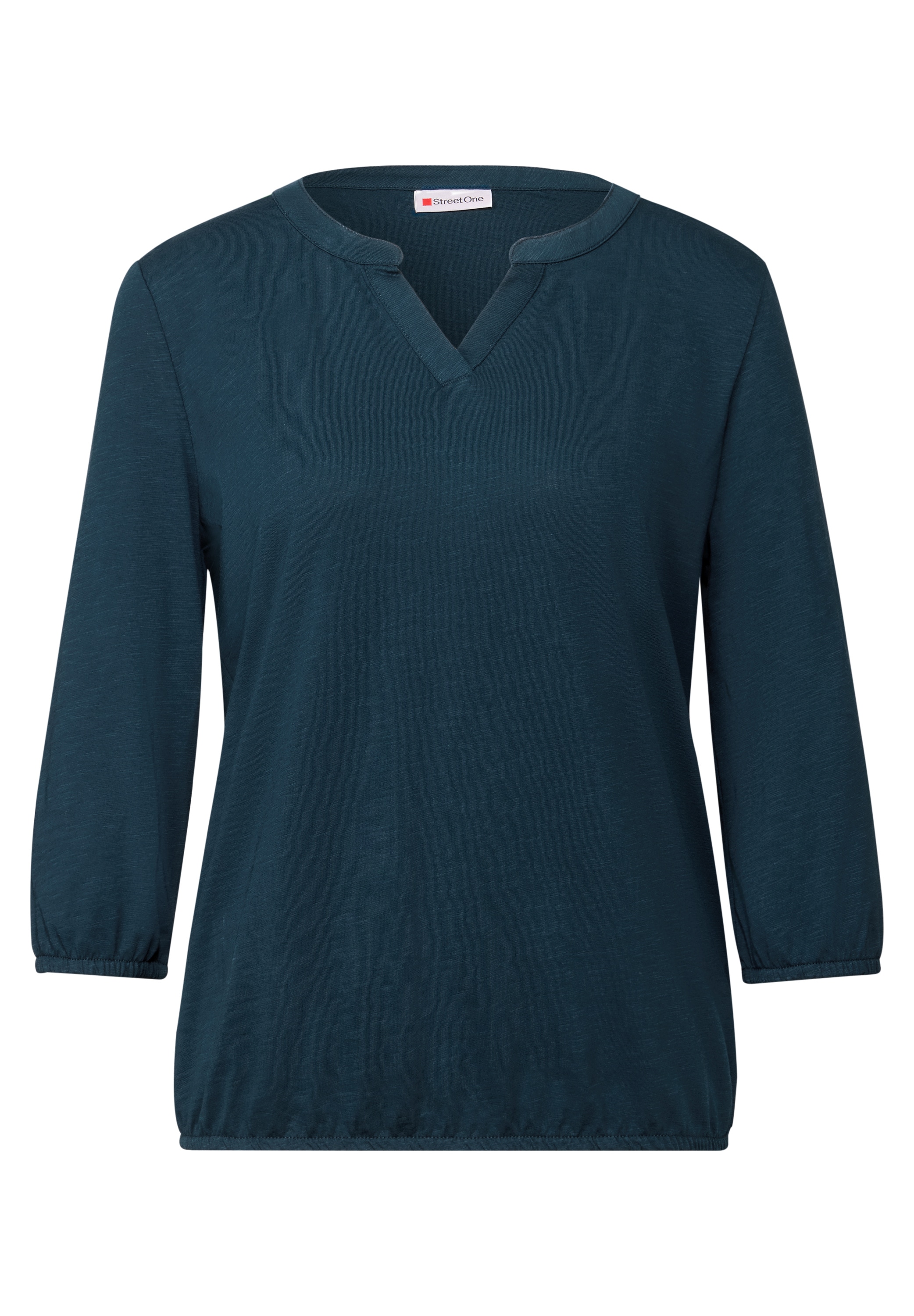 STREET ONE T-Shirt, aus reiner Baumwolle