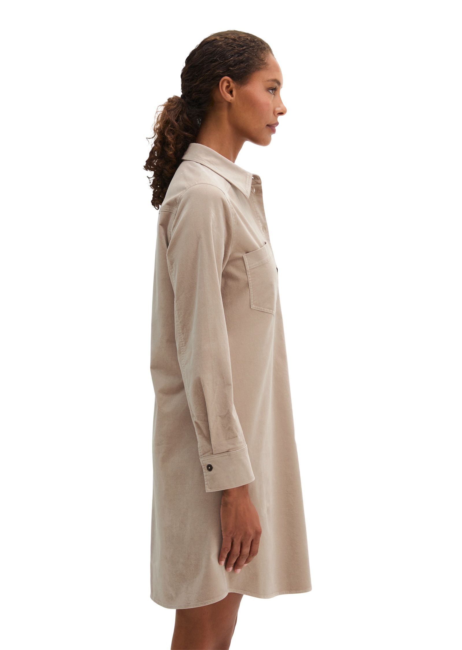 Marc O'Polo Hemdblusenkleid »aus Organic Cotton Stretch«
