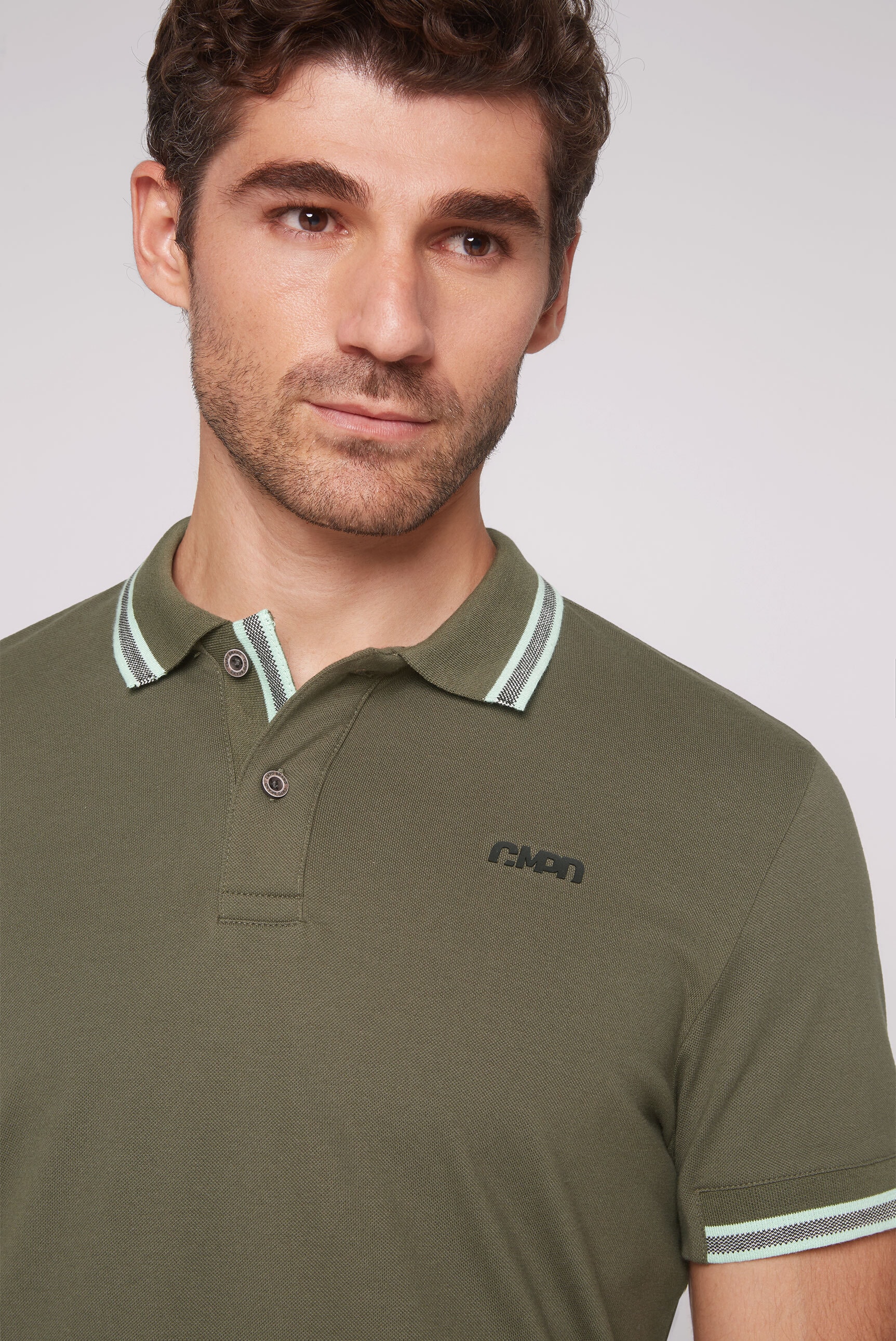 CMPD Poloshirt, mit Baumwolle