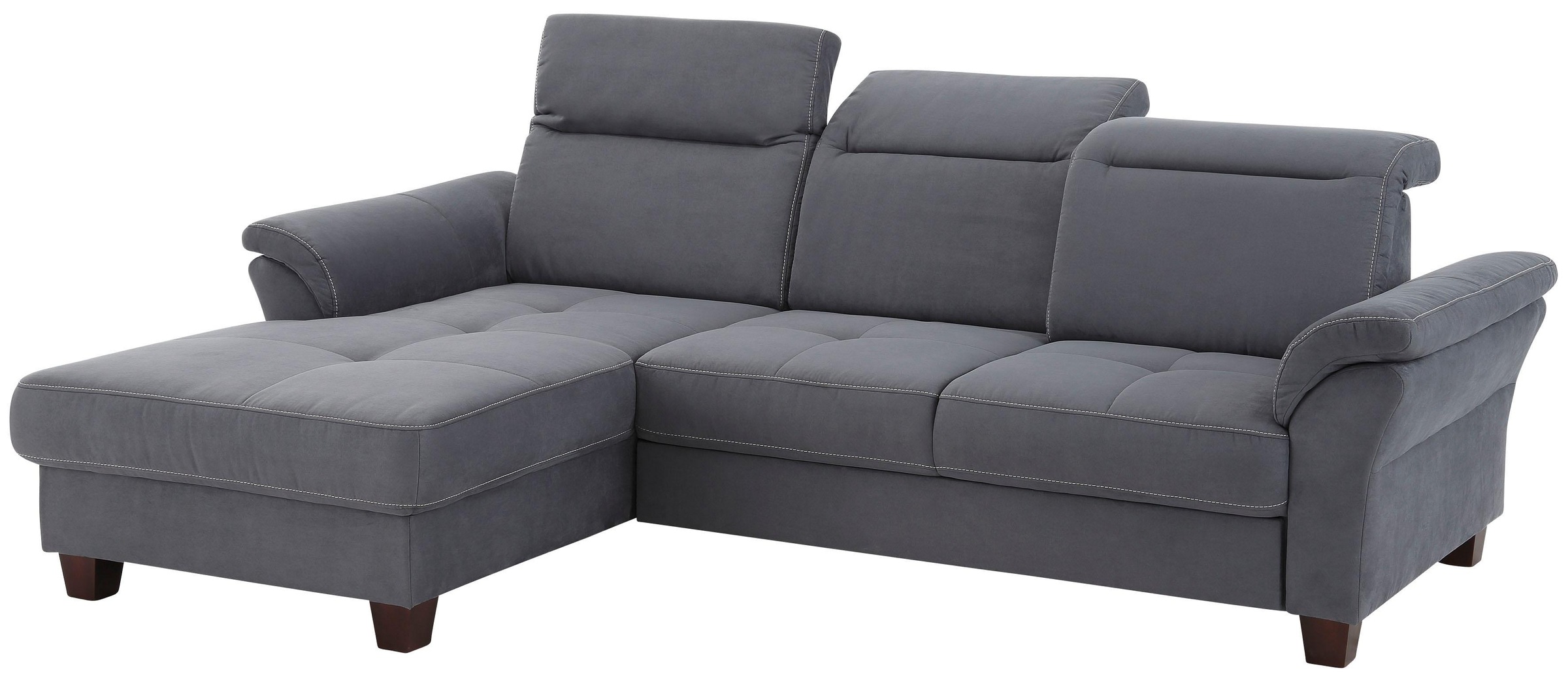 Home affaire Ecksofa »Solvei L-Form«, mit Recamierenabschluß und Sitztiefenverstellung
