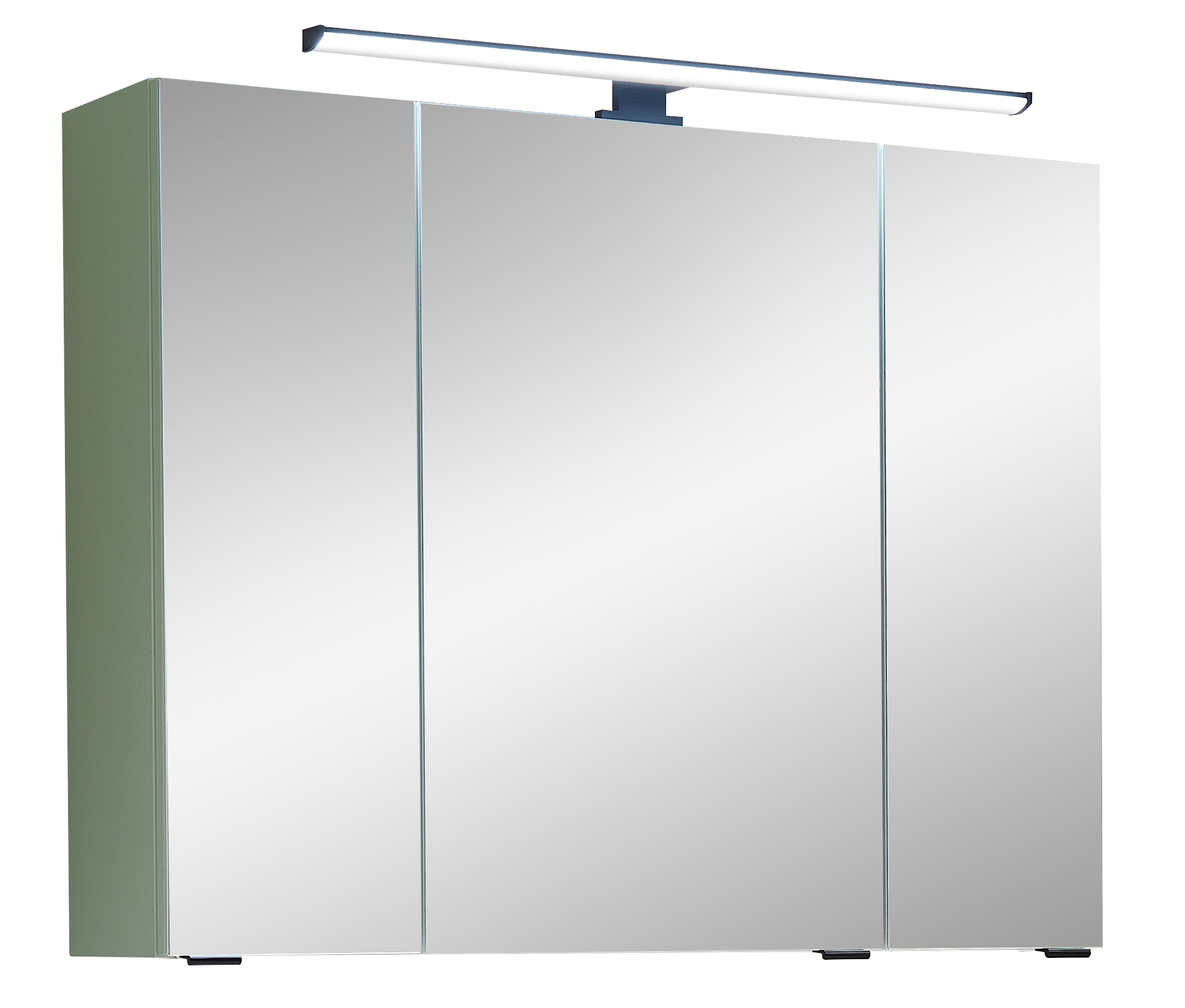 Saphir Badezimmerspiegelschrank "Quickset 500, 3 Türen, 80cm breit, LED-Auf günstig online kaufen