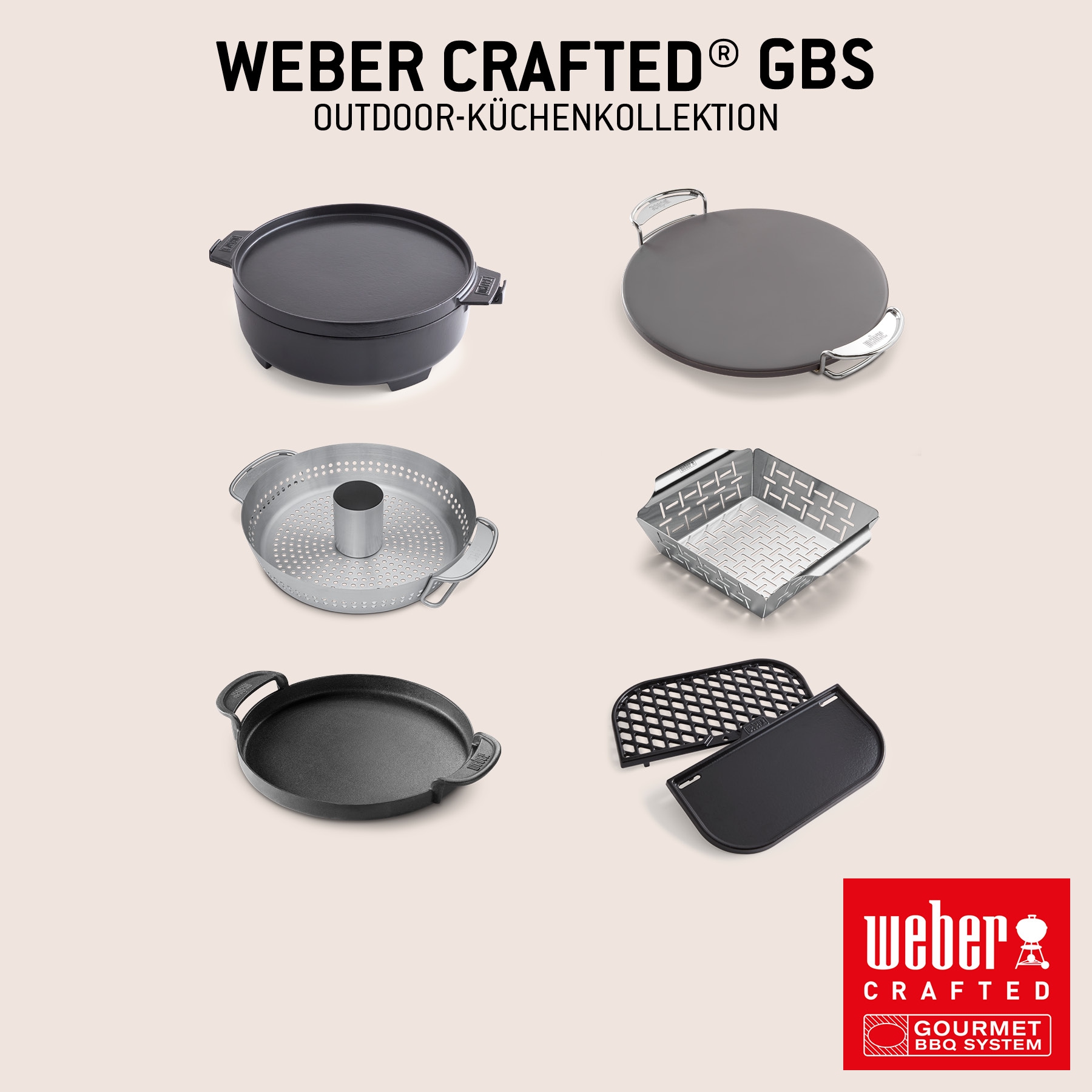 Weber Gasgrill »SPIRIT E-210 (2025)« Edelstahl Flavorizer Bars, Snap Jet Zündung