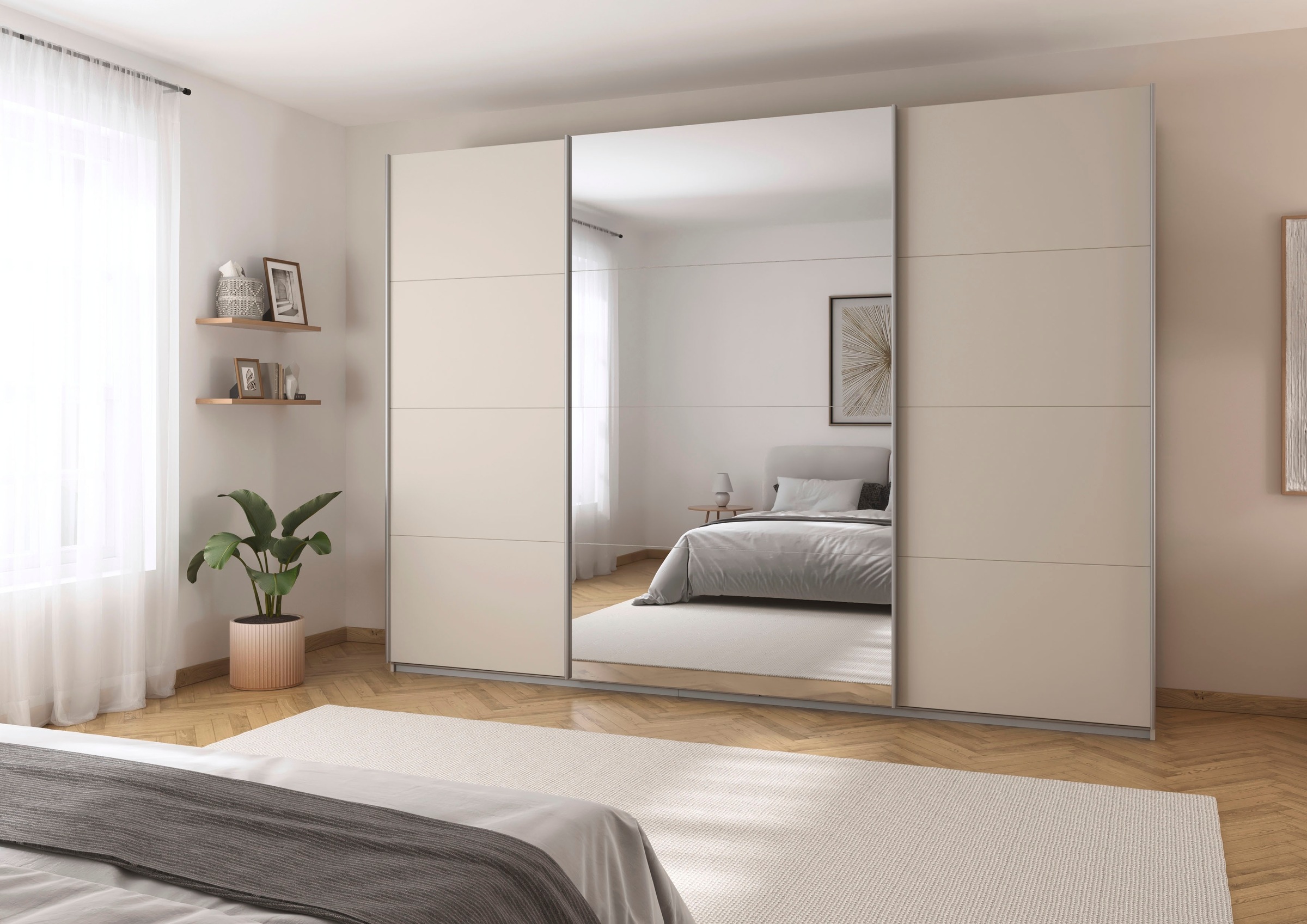 rauch Schwebetürenschrank "Kleiderschrank Schrank Garderobe Schlafzimmersch günstig online kaufen