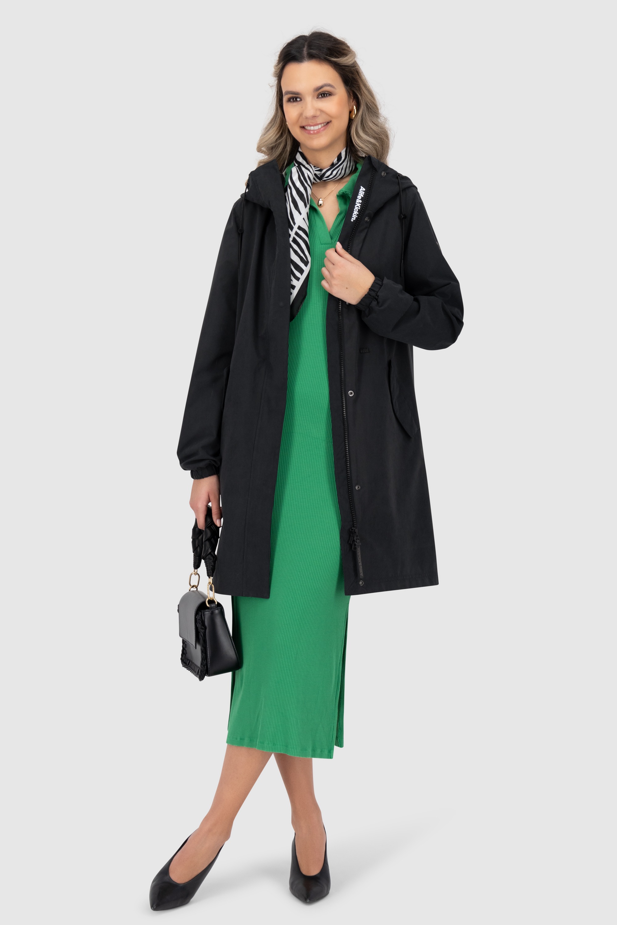 Thumbnail - Alife & Kickin Parka "FrizziAKA" mit Kapuze mit Kapuze und Klappentaschen