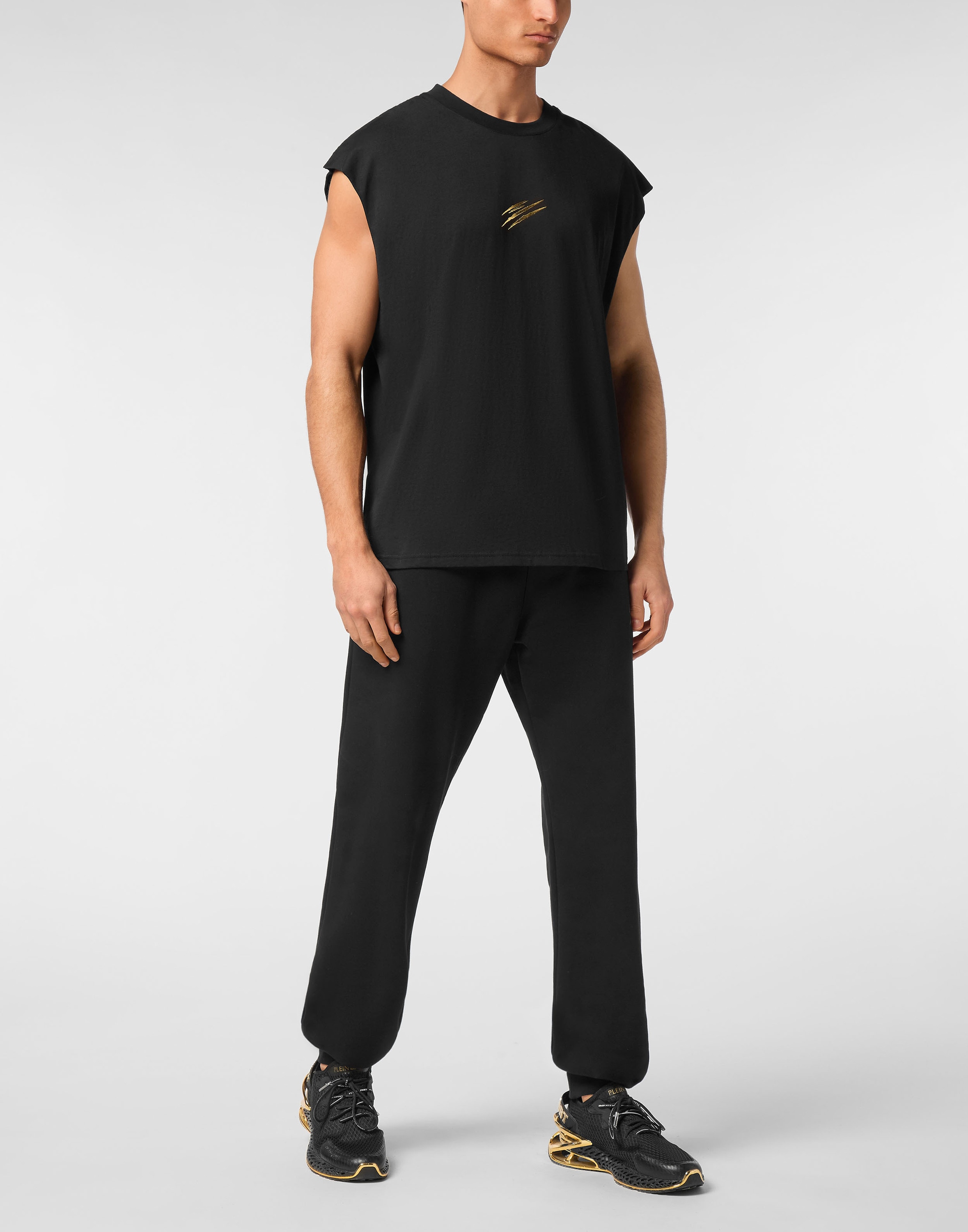 PLEIN SPORT T-Shirt »Tanktop T-shirt Label«