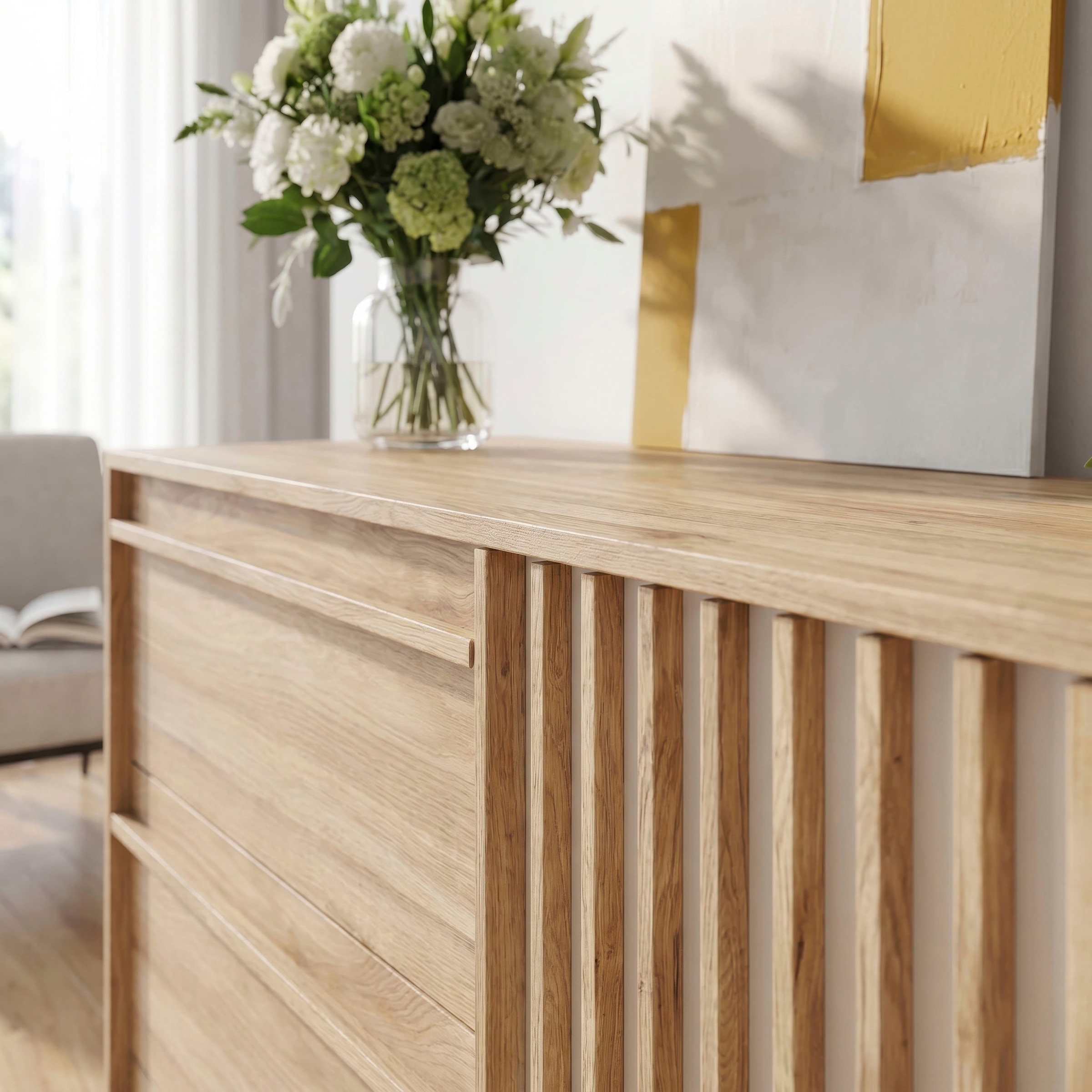 FORTE Sideboard »Forte Arank Sideboard 162, Vollauszug, Soft Close«