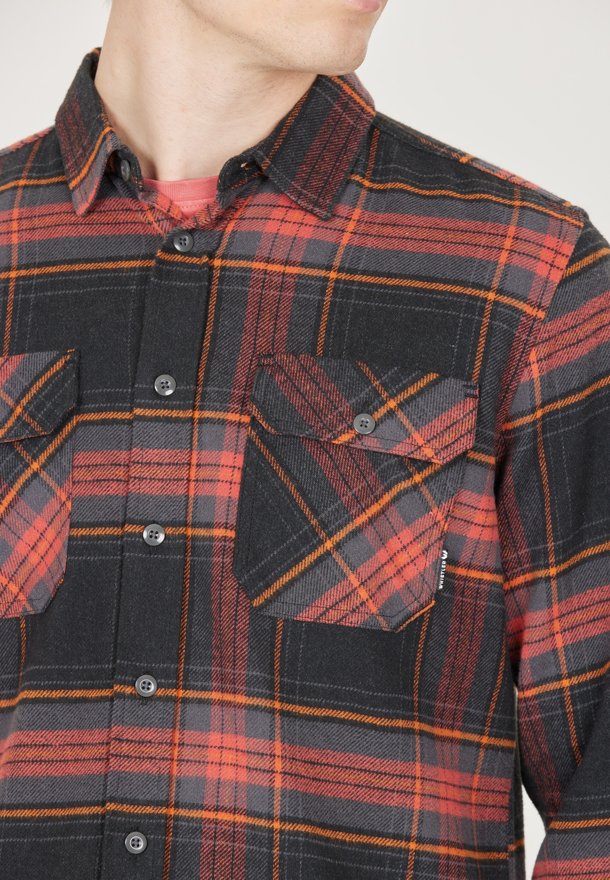 WHISTLER Fleeceshirt »Jamba«, aus atmungsaktivem Flannel