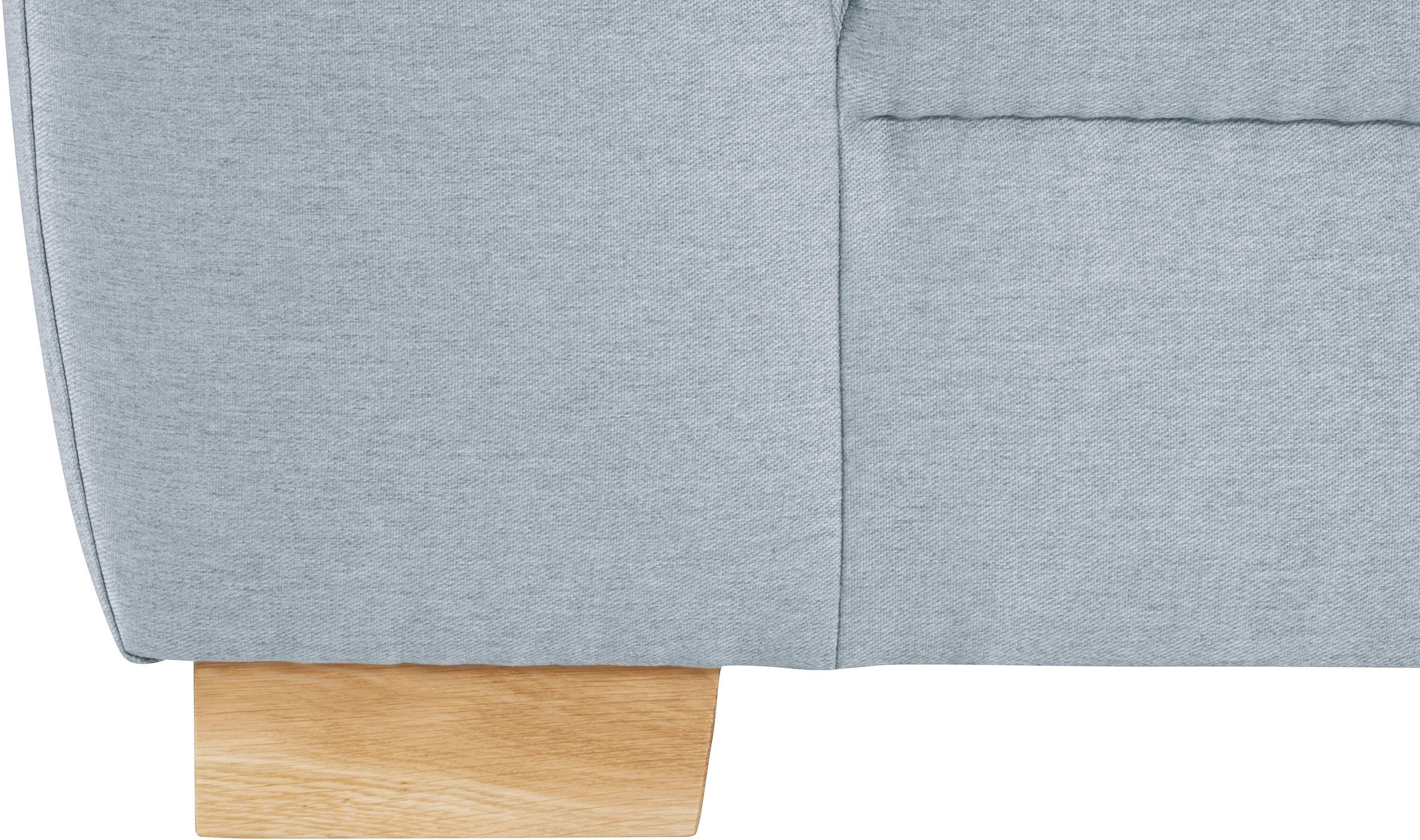 DOMO collection Ecksofa »Incanto kubische Formensprache, komfortabel, flache Armlehnen, L-Form«, wahlweise mit Bettfunktion