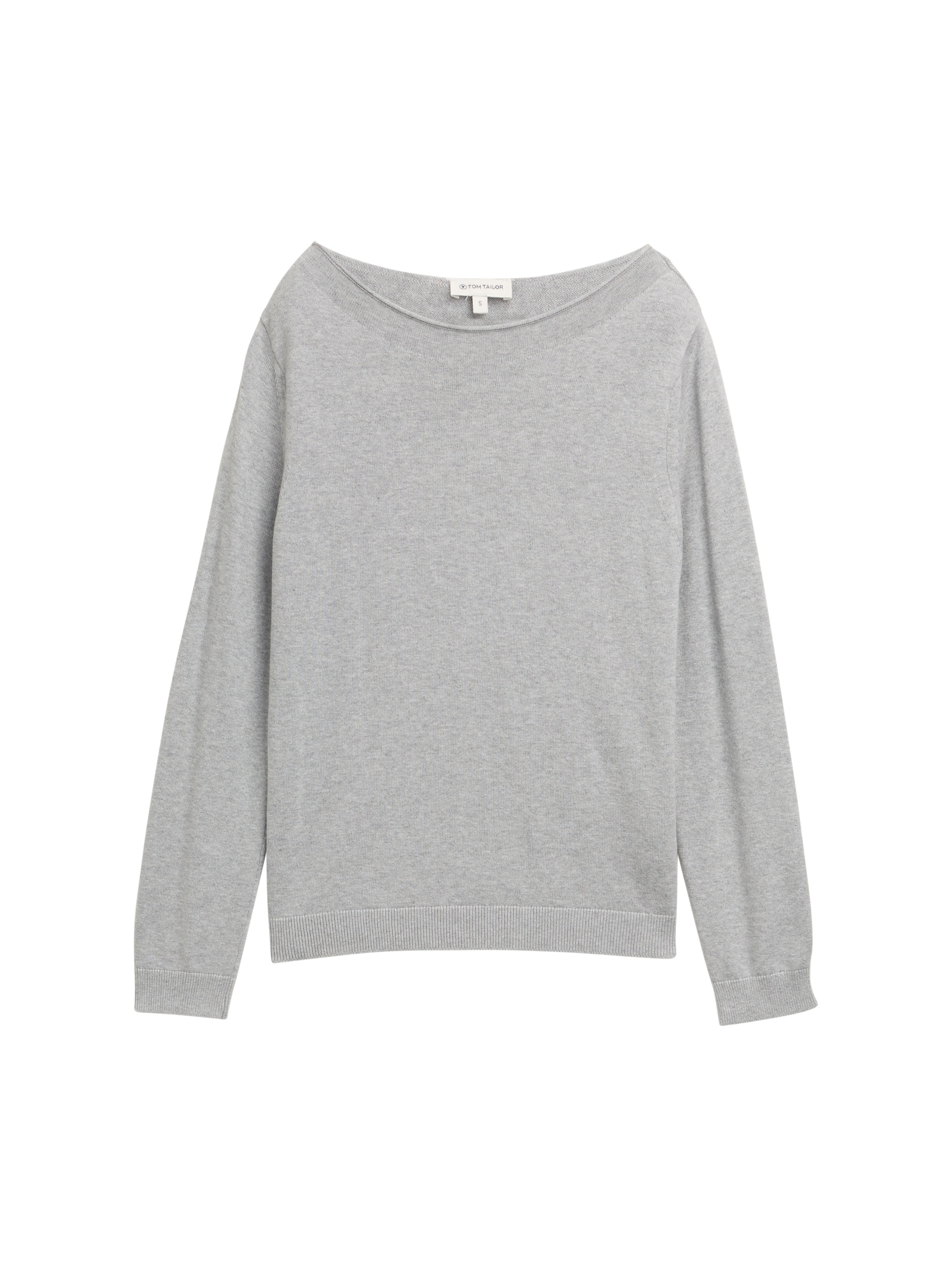 TOM TAILOR Strickpullover, mit U-Boot Ausschnitt