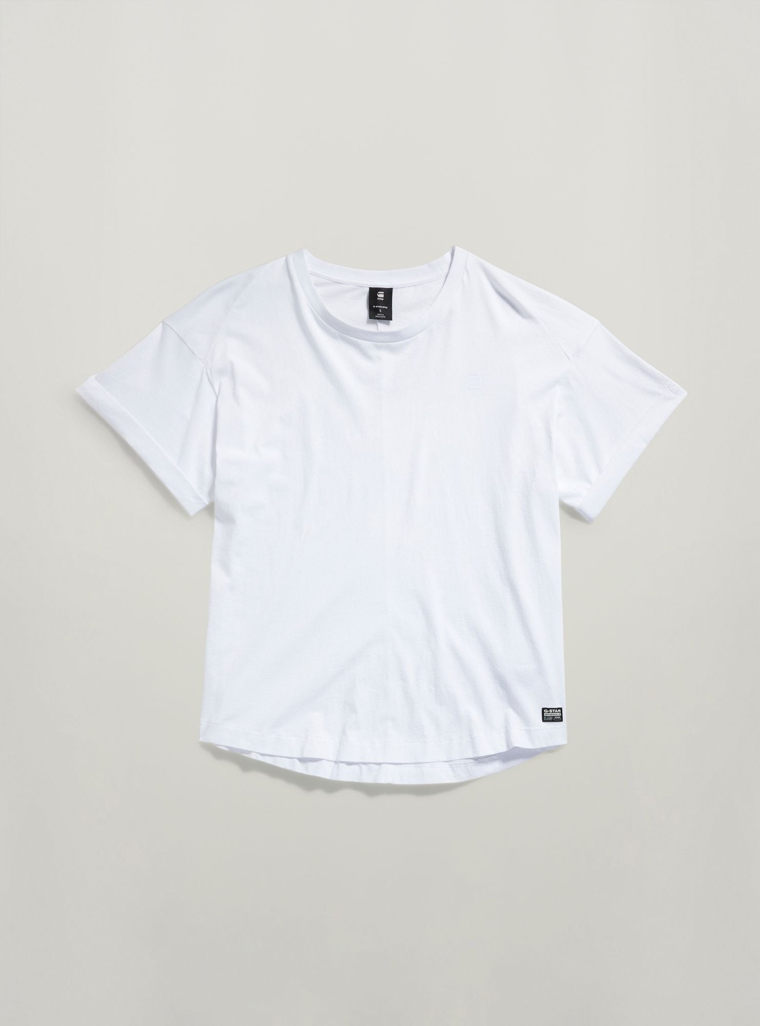 G-STAR T-Shirt »Rolled Up Sleeve Boyfriend Top«