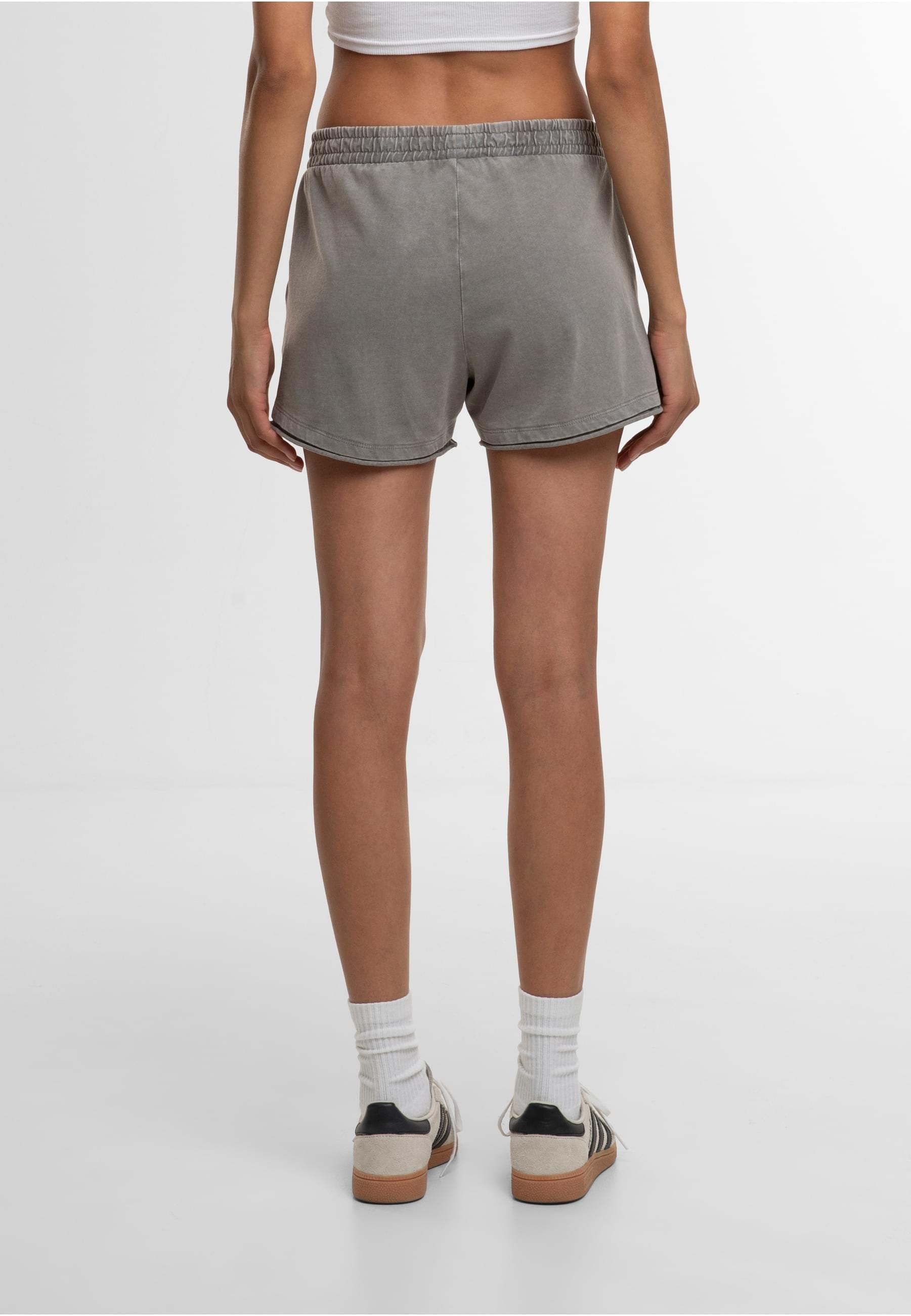 URBAN CLASSICS Sweatshorts »Urban Classics Ladies Washed Jersey Shorts«, (1 tlg.)