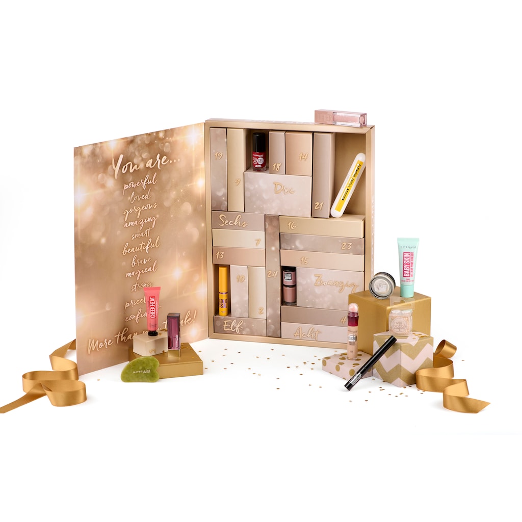 MAYBELLINE NEW YORK Adventskalender »Adventskalender 2022«, für Erwachsene