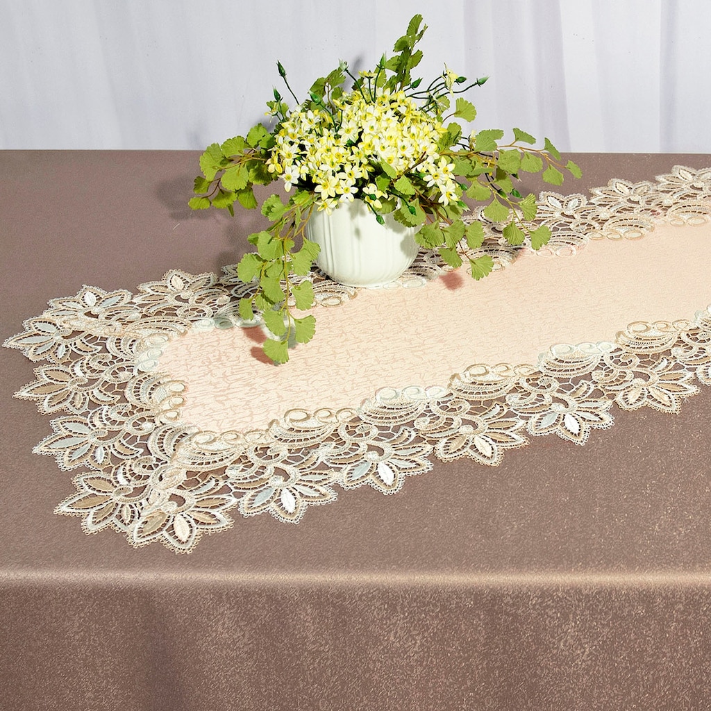 Delindo Lifestyle Tischläufer »ROMANTIC LACE«