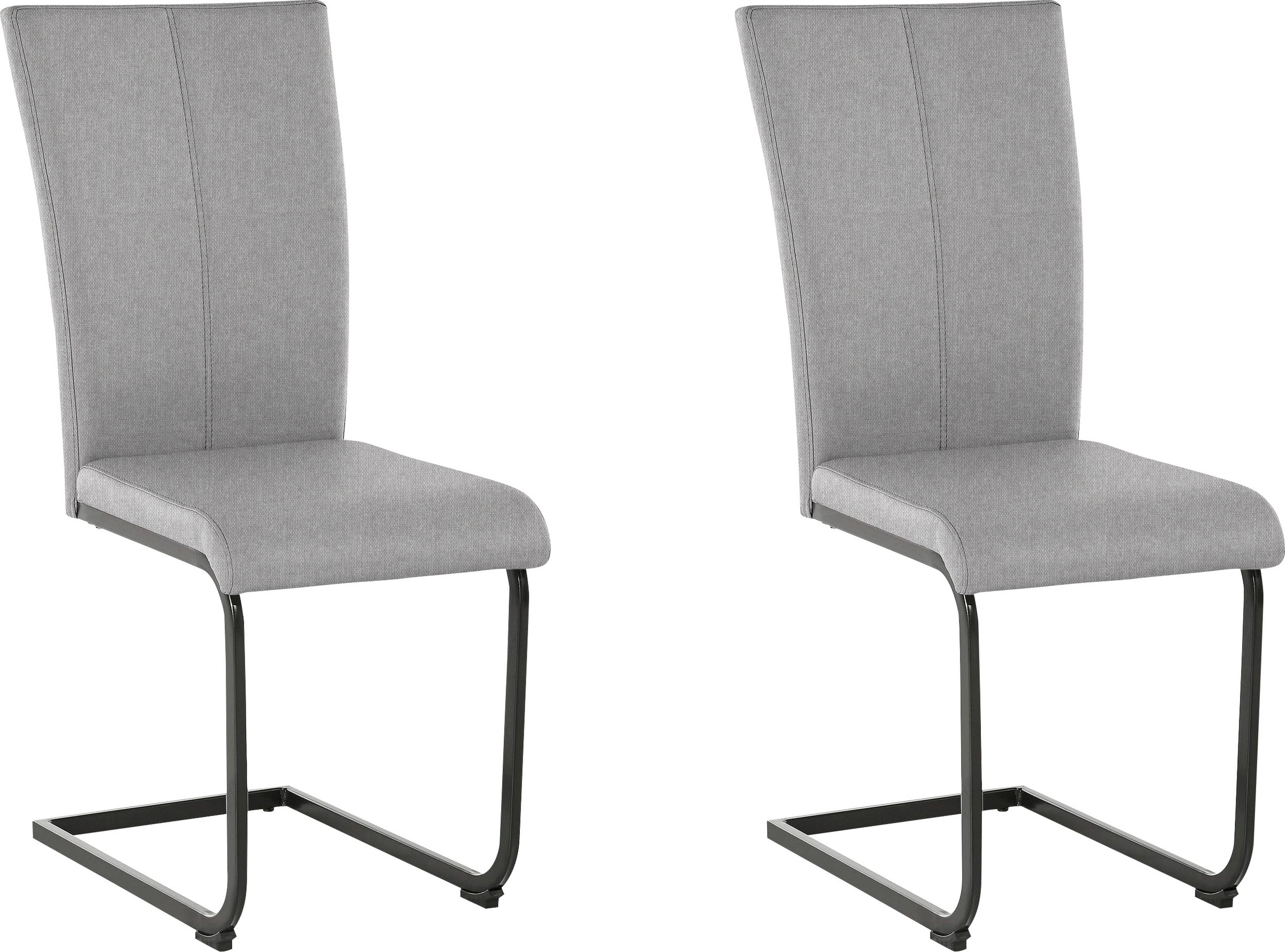 OTTO home Freischwinger "Oliver" () 2 Stk.Stuhl belastbar bis 120 Kg günstig online kaufen