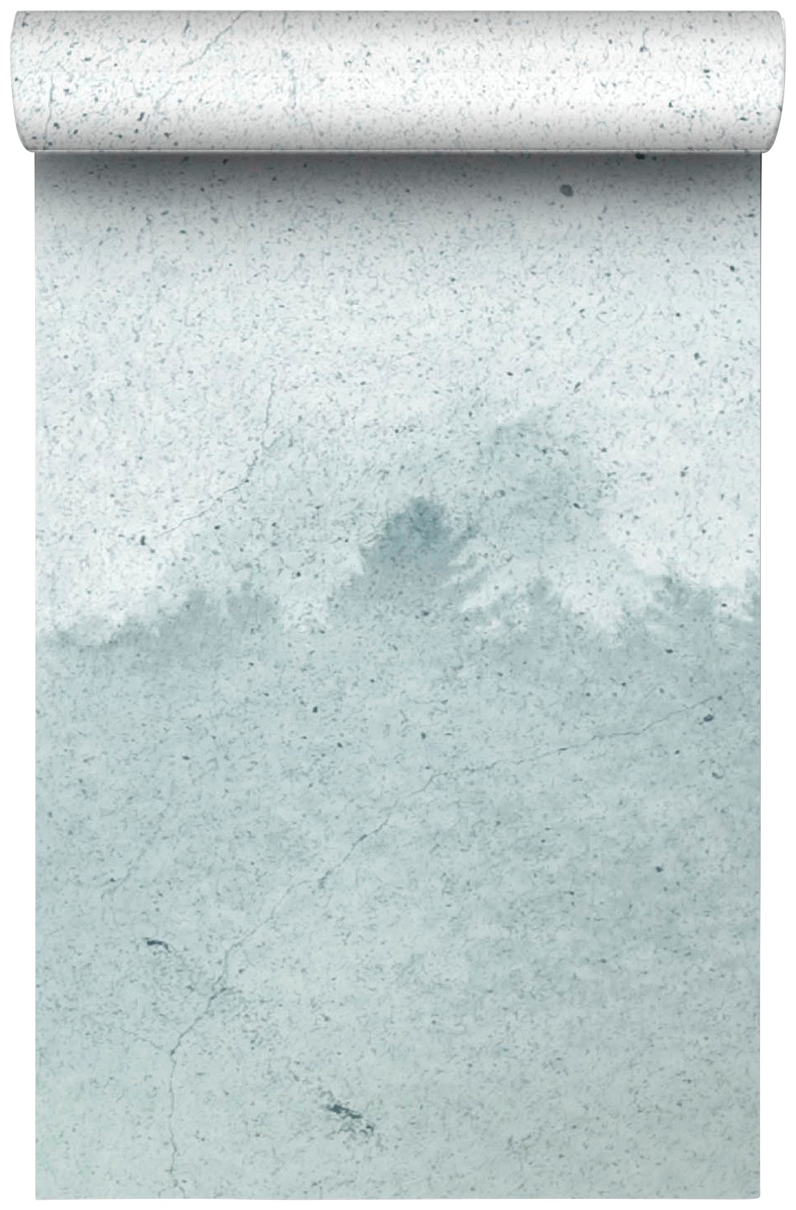 Bodenmeister Fototapete »Effekt Nebel Wald grün«