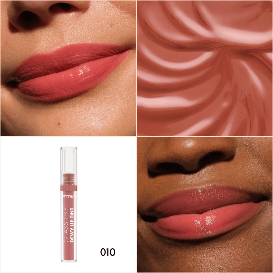 Catrice Lipgloss »Glass Like Dewy Lip Tint«, (Set, 3 tlg.)