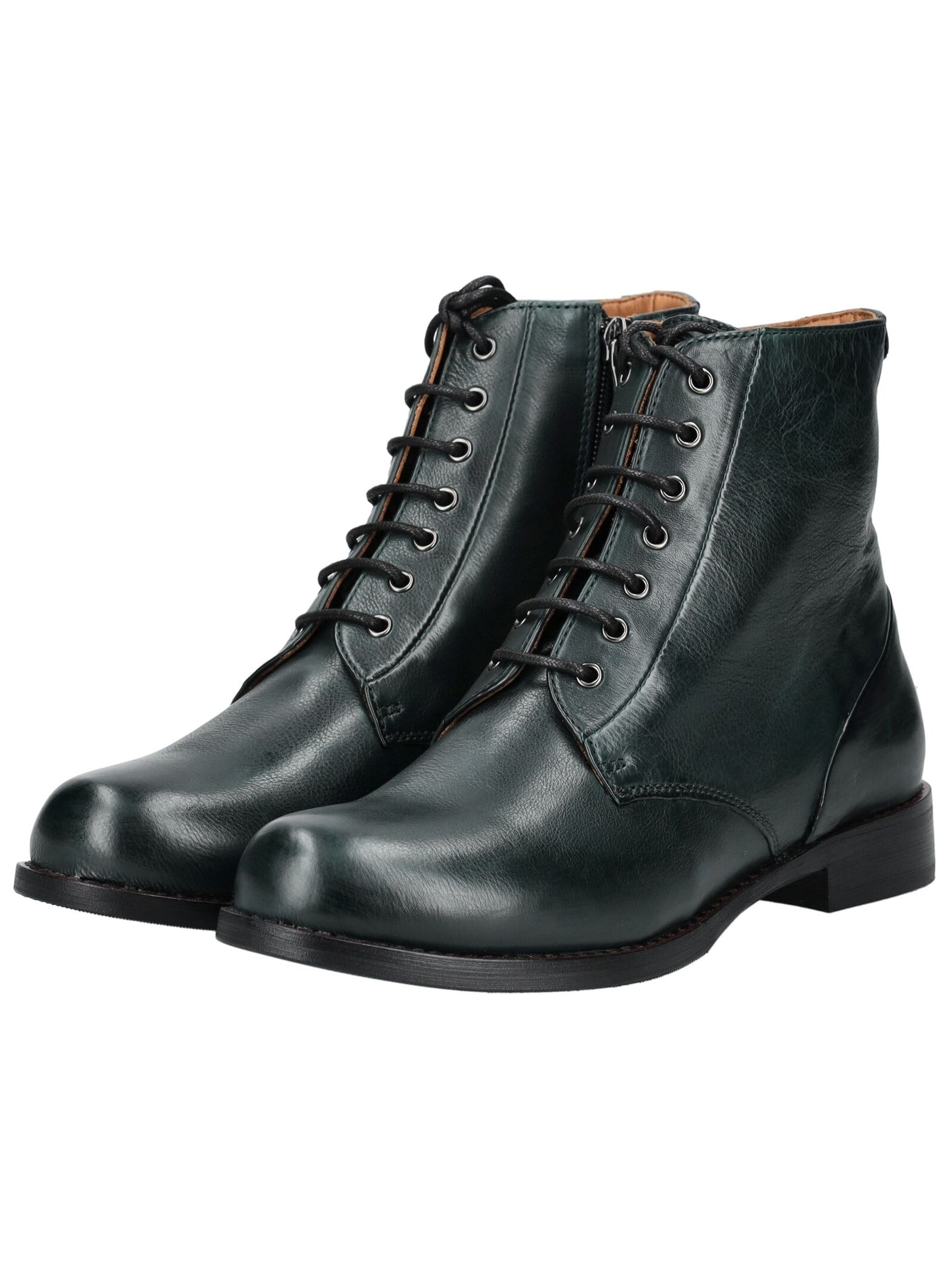Everybody Schnürstiefelette »Everybody Stiefelette Glattleder«
