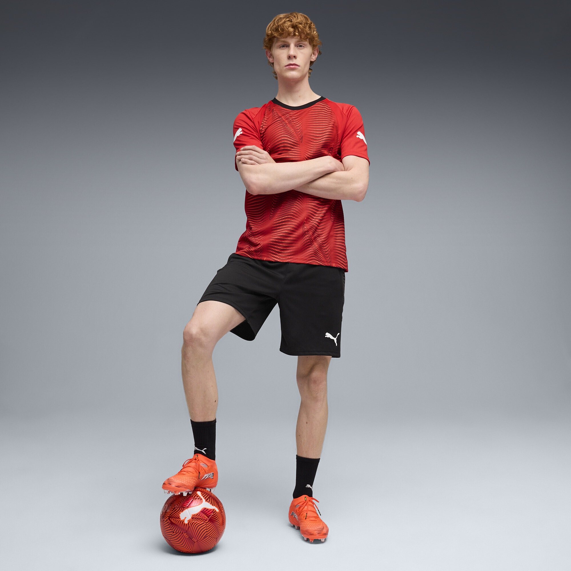 PUMA Sporthose »individualFINAL Fußballshorts Herren«