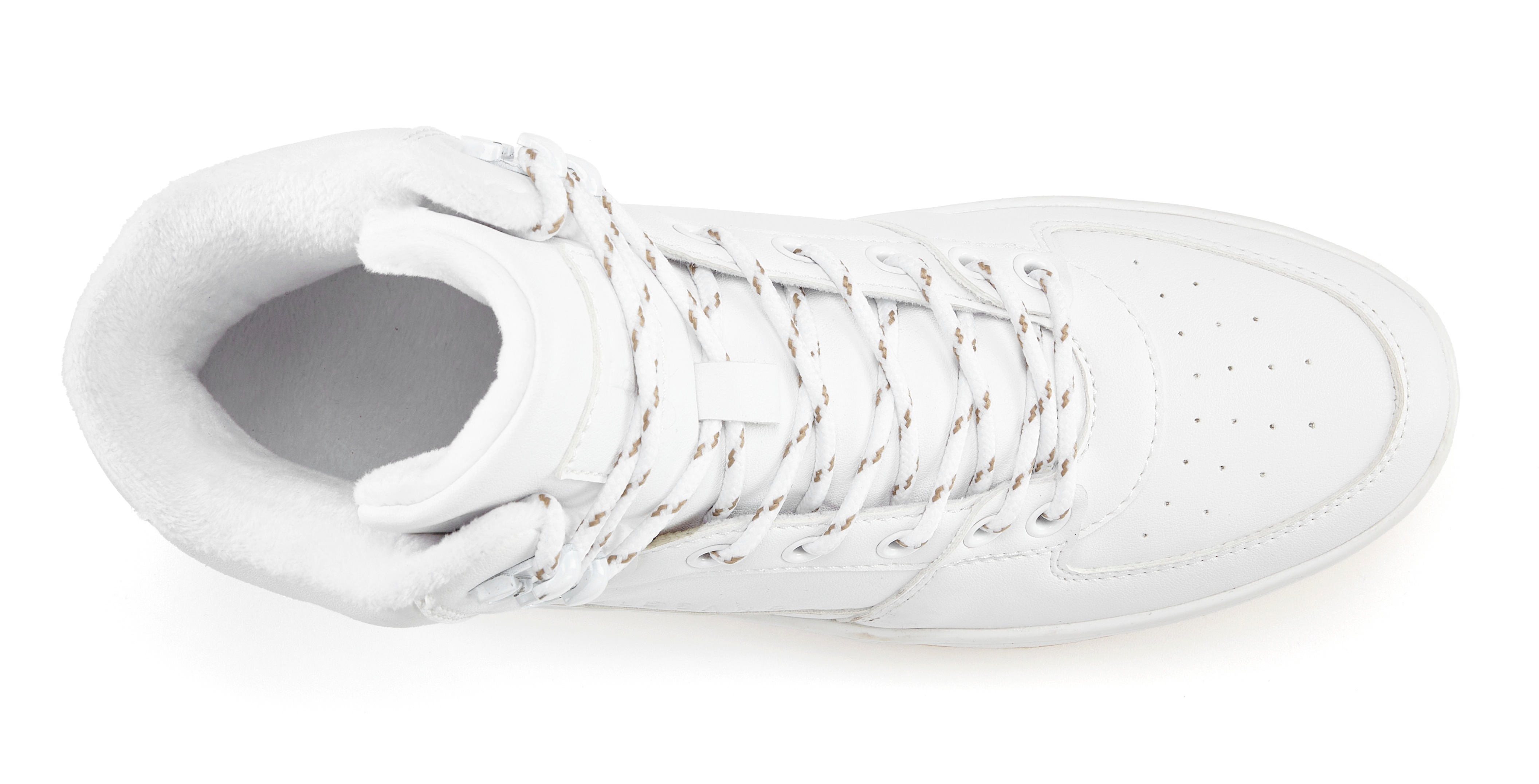 Thumbnail - Elbsand Sneaker "Freizeitschuh, Halbschuh, High Top Sneaker, Turnschuh, Schnürschuh" Schnürhalbschuh mit kuscheligem War...