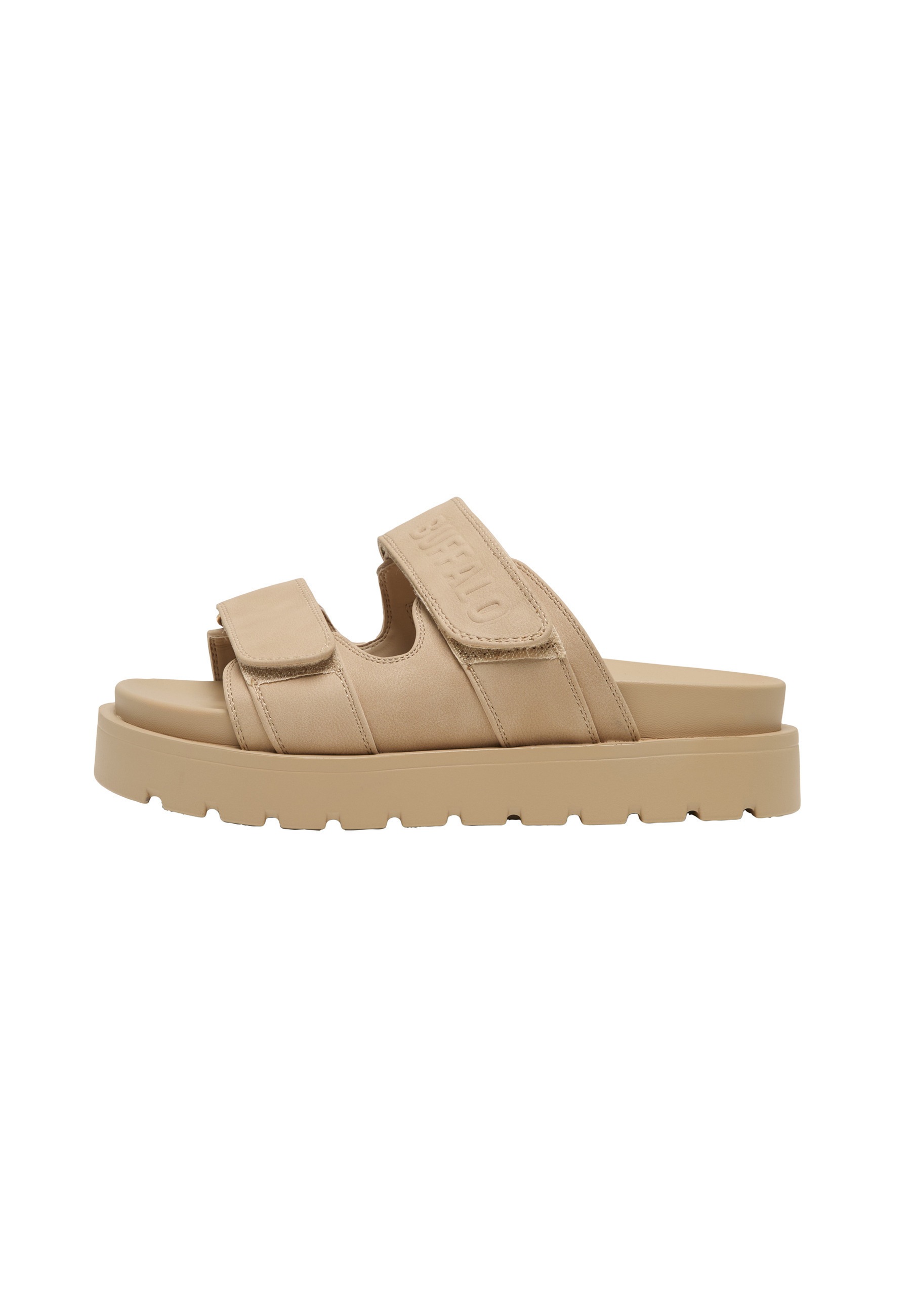 Buffalo Plateausandaletten »Buffalo RAYA VELCRO - VEGAN NAPPA«